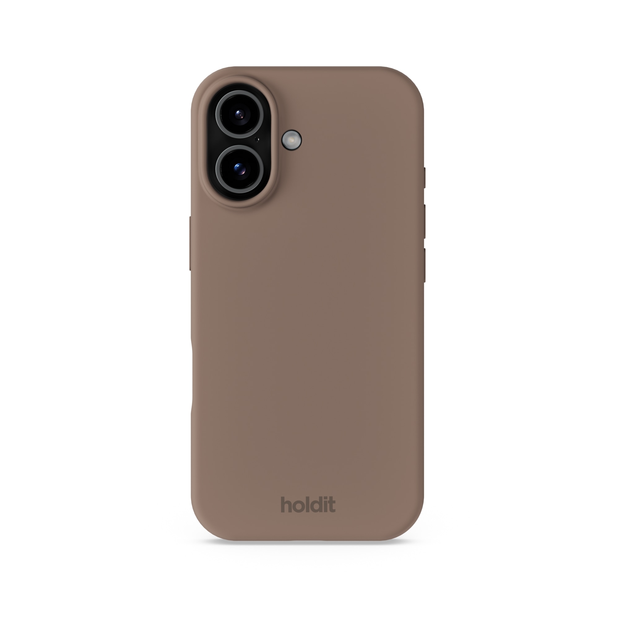 iPhone 17 Silicone Case, Mocha Brown