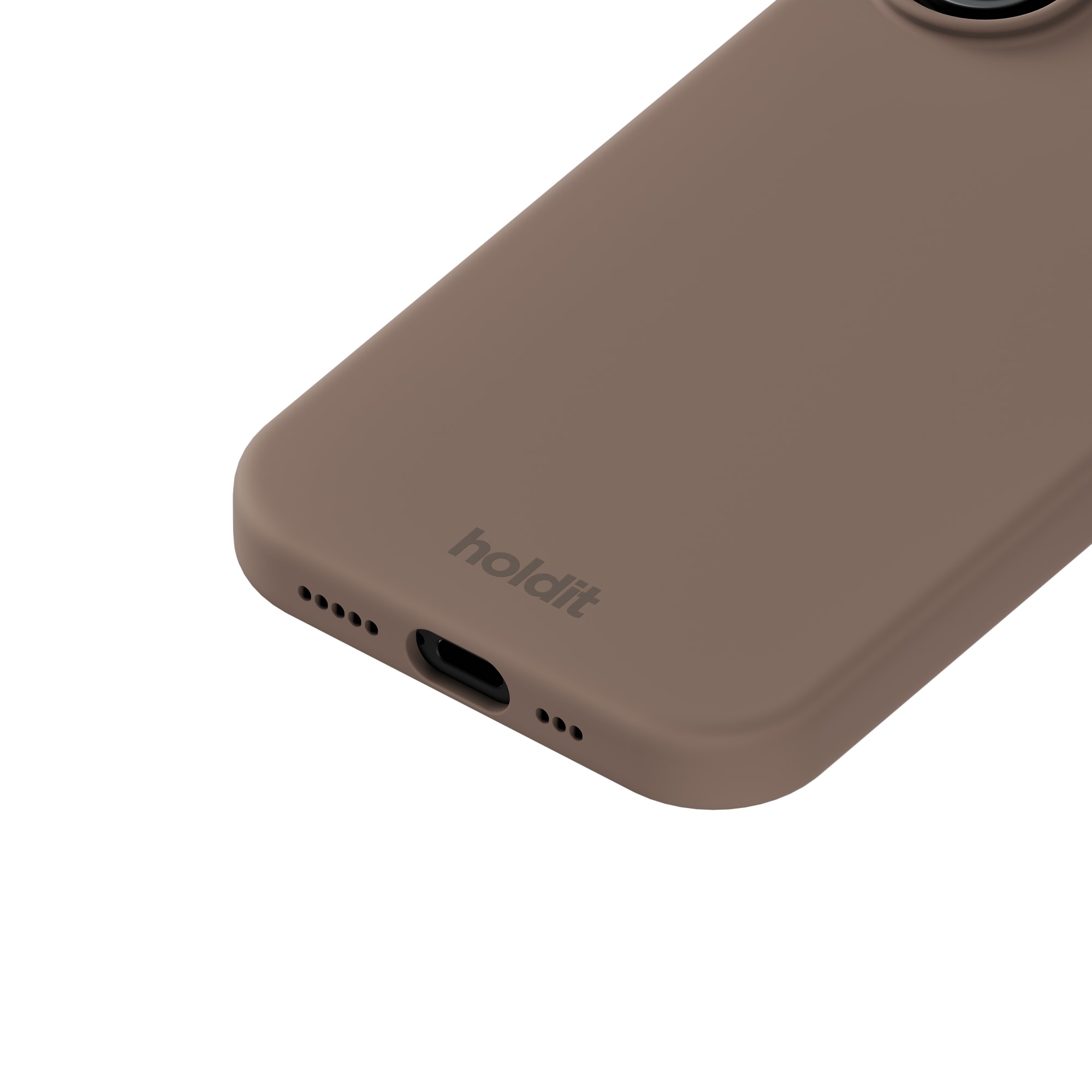 iPhone 17 Silicone Case, Mocha Brown