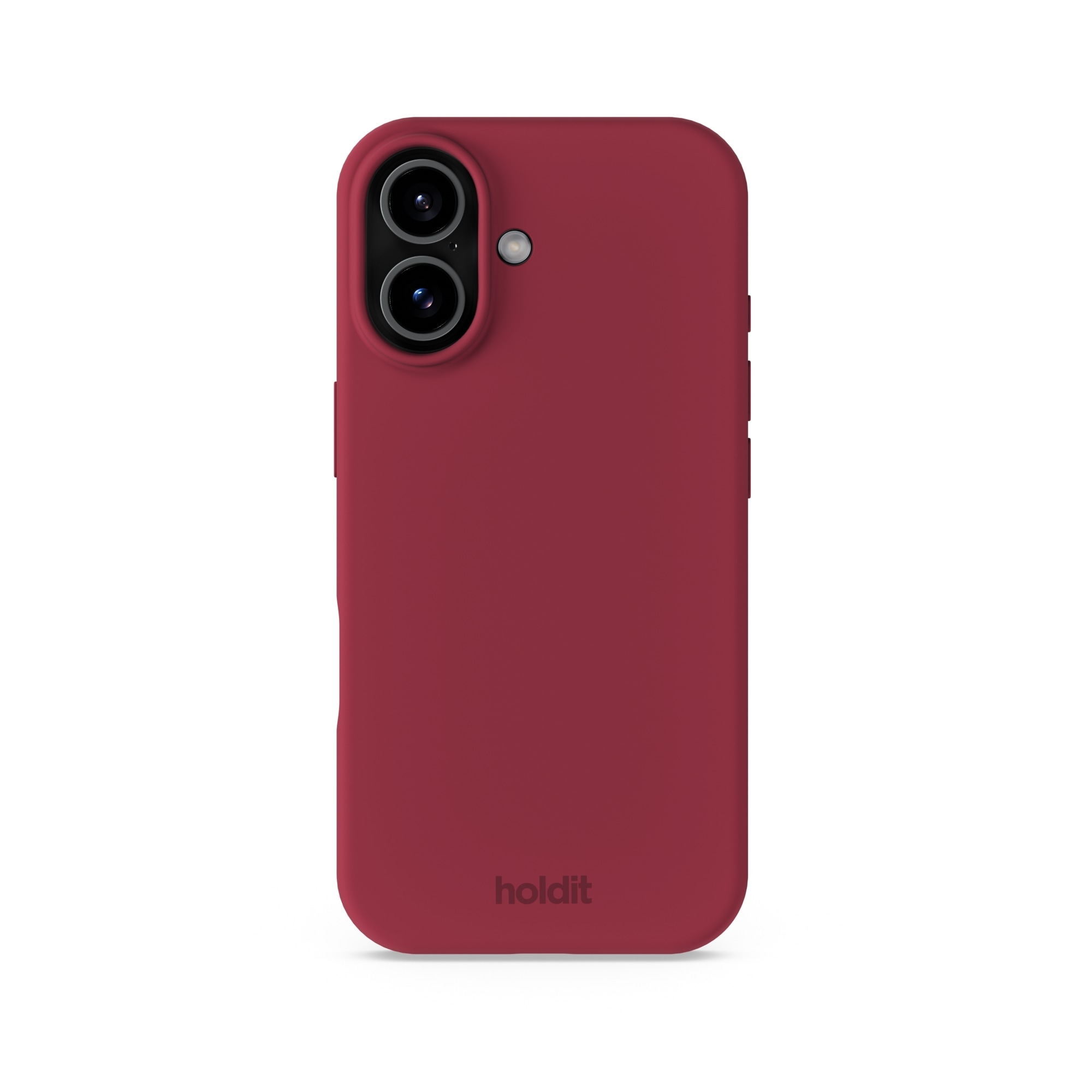 iPhone 17 Silicone Case, Red Velvet