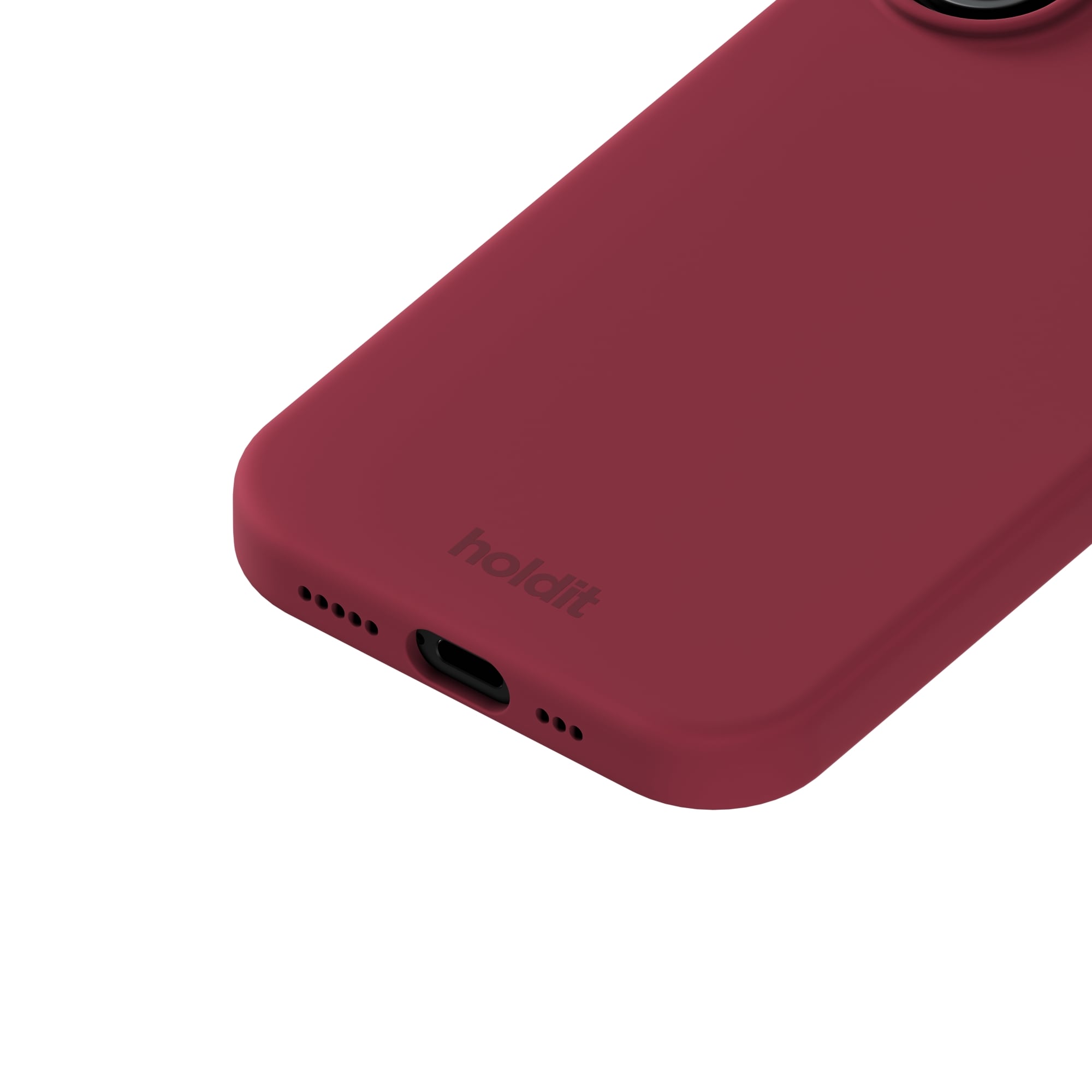iPhone 17 Silicone Case, Red Velvet