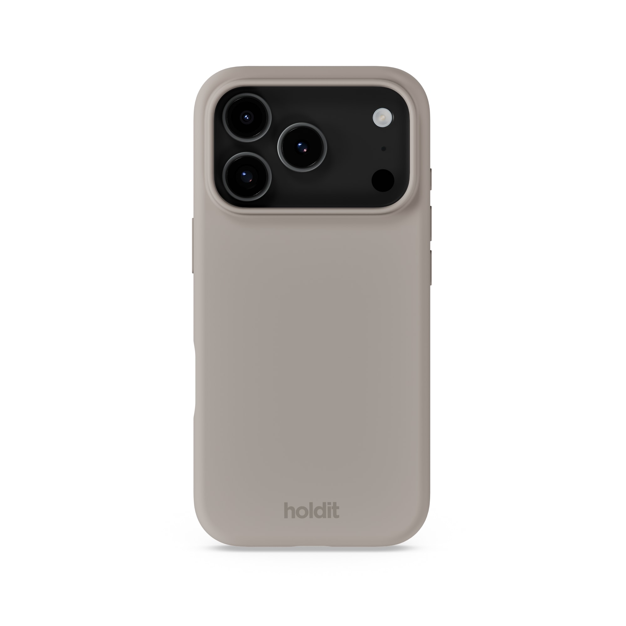 iPhone 17 Pro Silicone Case, Taupe
