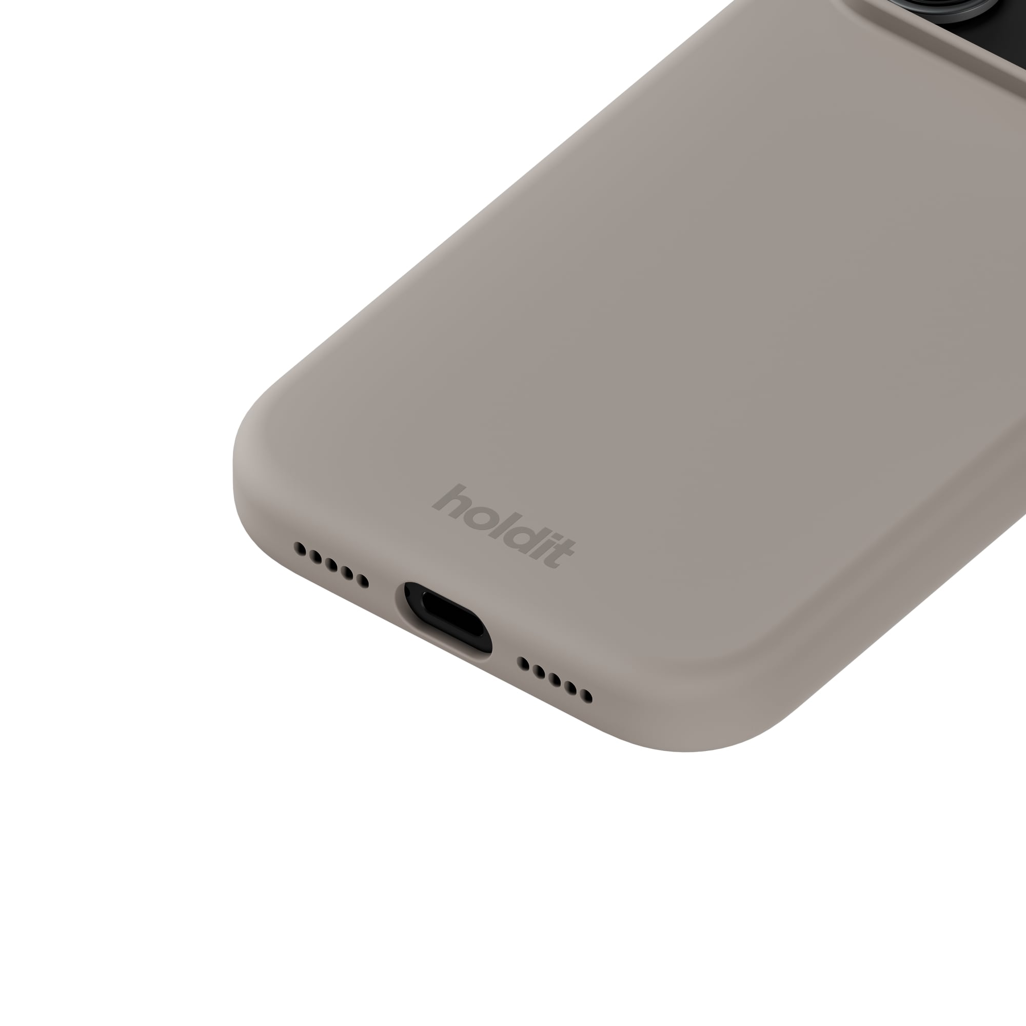 iPhone 17 Pro Silicone Case, Taupe