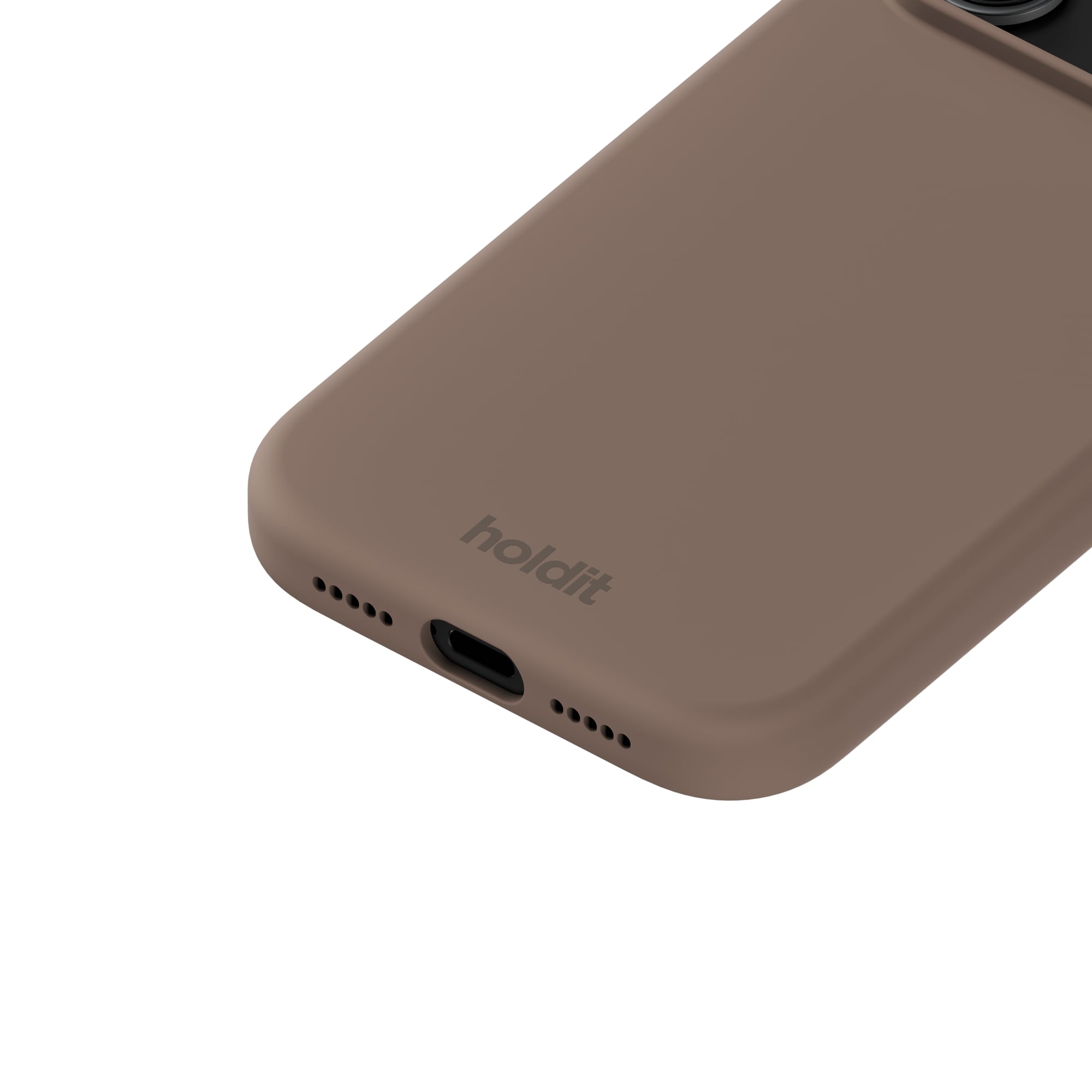 iPhone 17 Pro Silicone Case, Mocha Brown