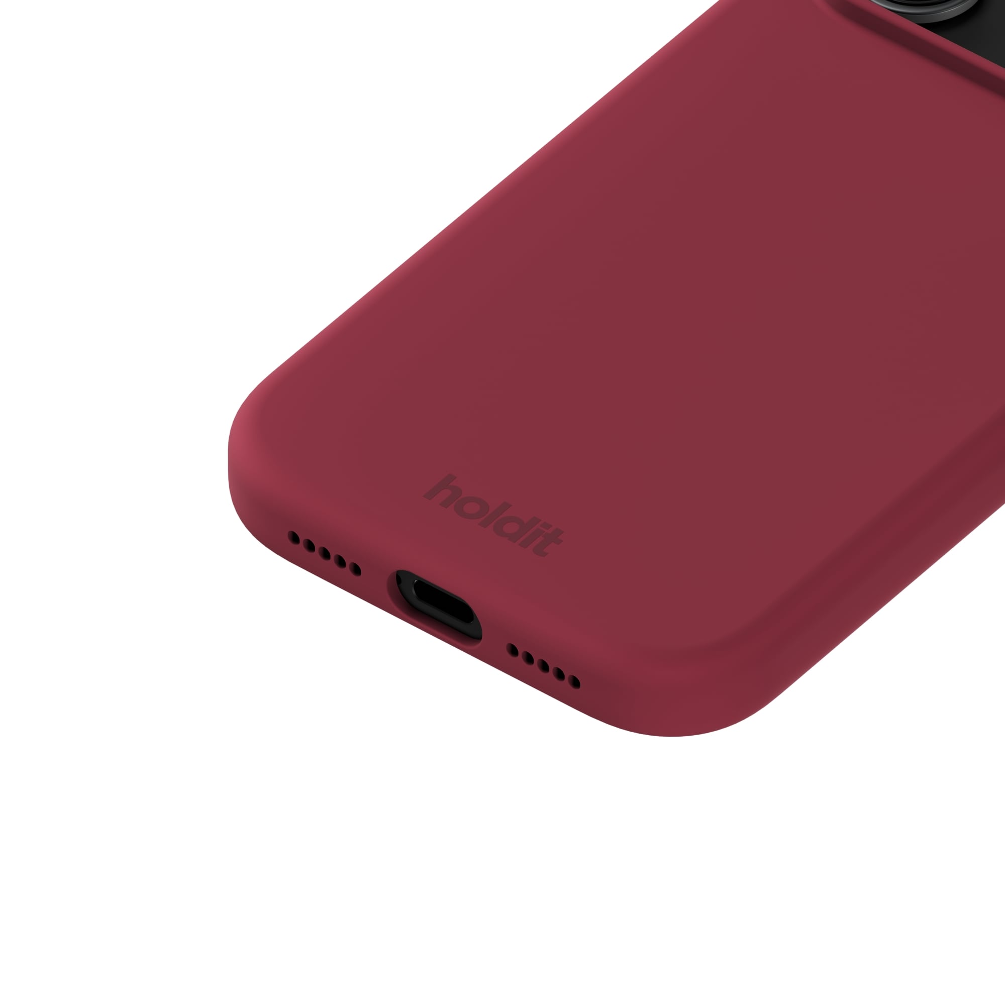 iPhone 17 Pro Silicone Case, Red Velvet