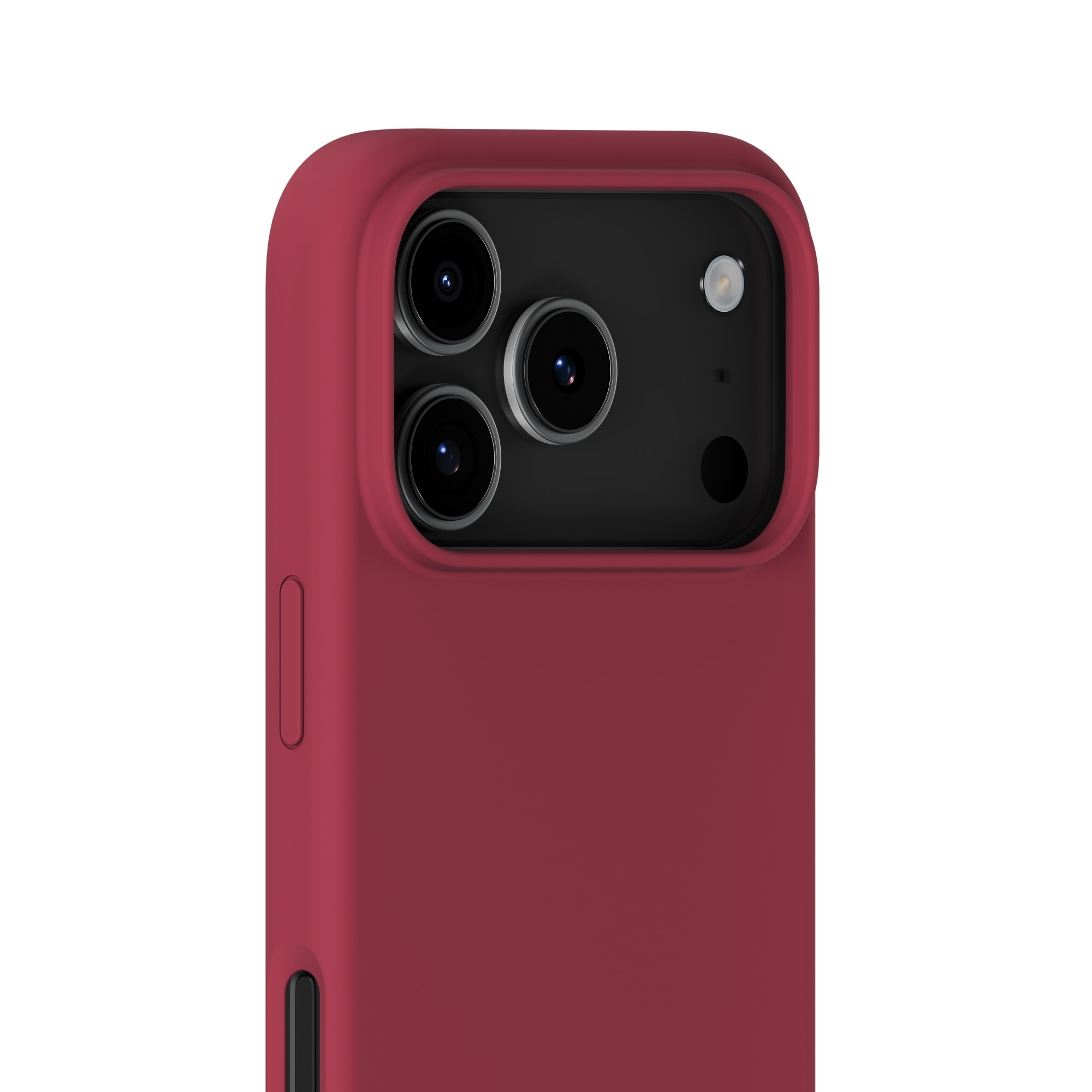 iPhone 17 Pro Silicone Case, Red Velvet