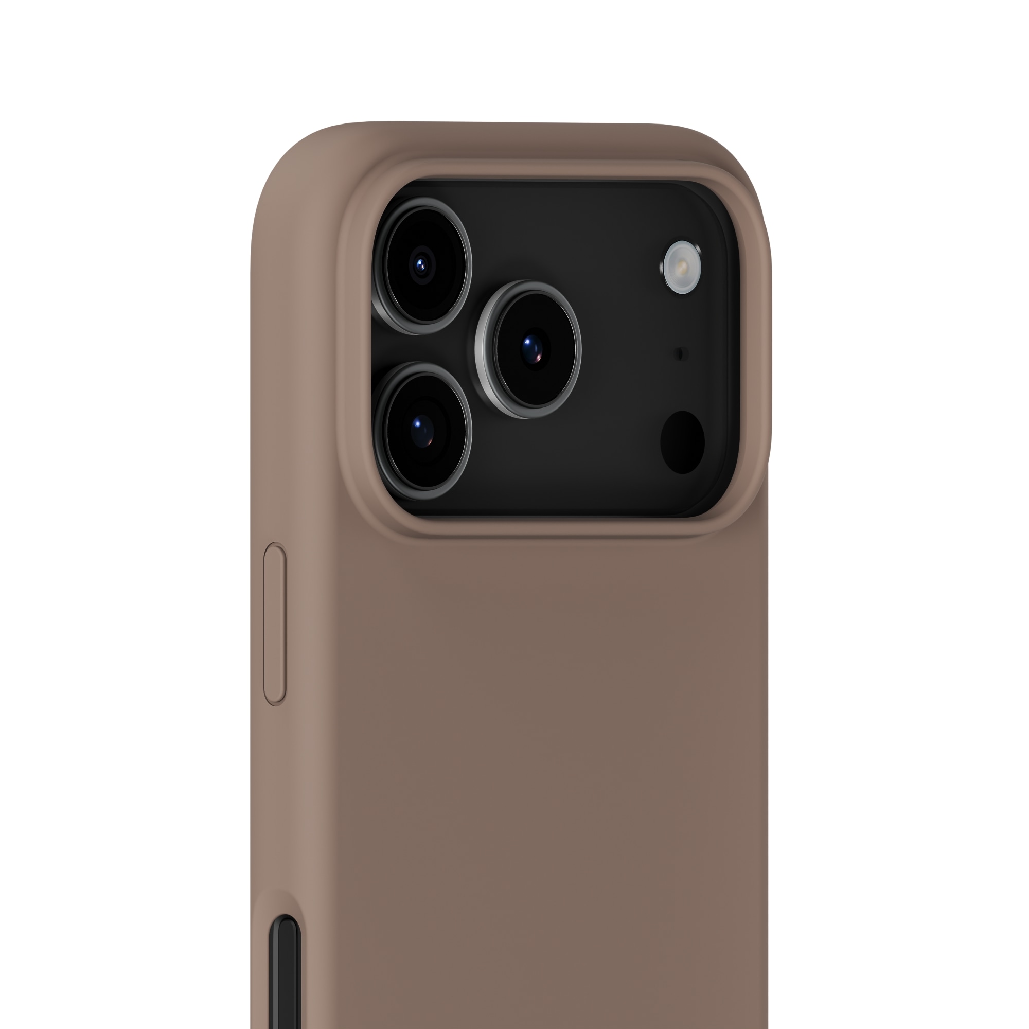 iPhone 17 Pro Max Silicone Case, Mocha Brown