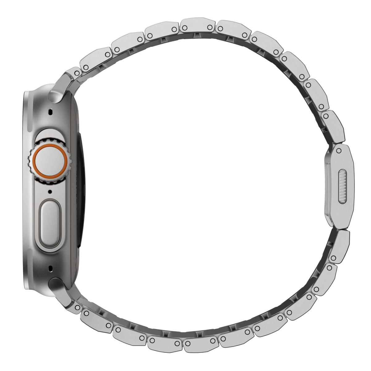 Apple Watch Ultra 49mm 2nd Gen Titanium Armband, Silver