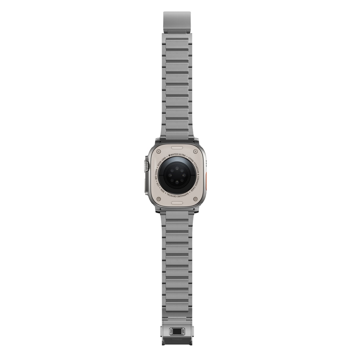Apple Watch Ultra 49mm 2nd Gen Titanium Armband, Silver