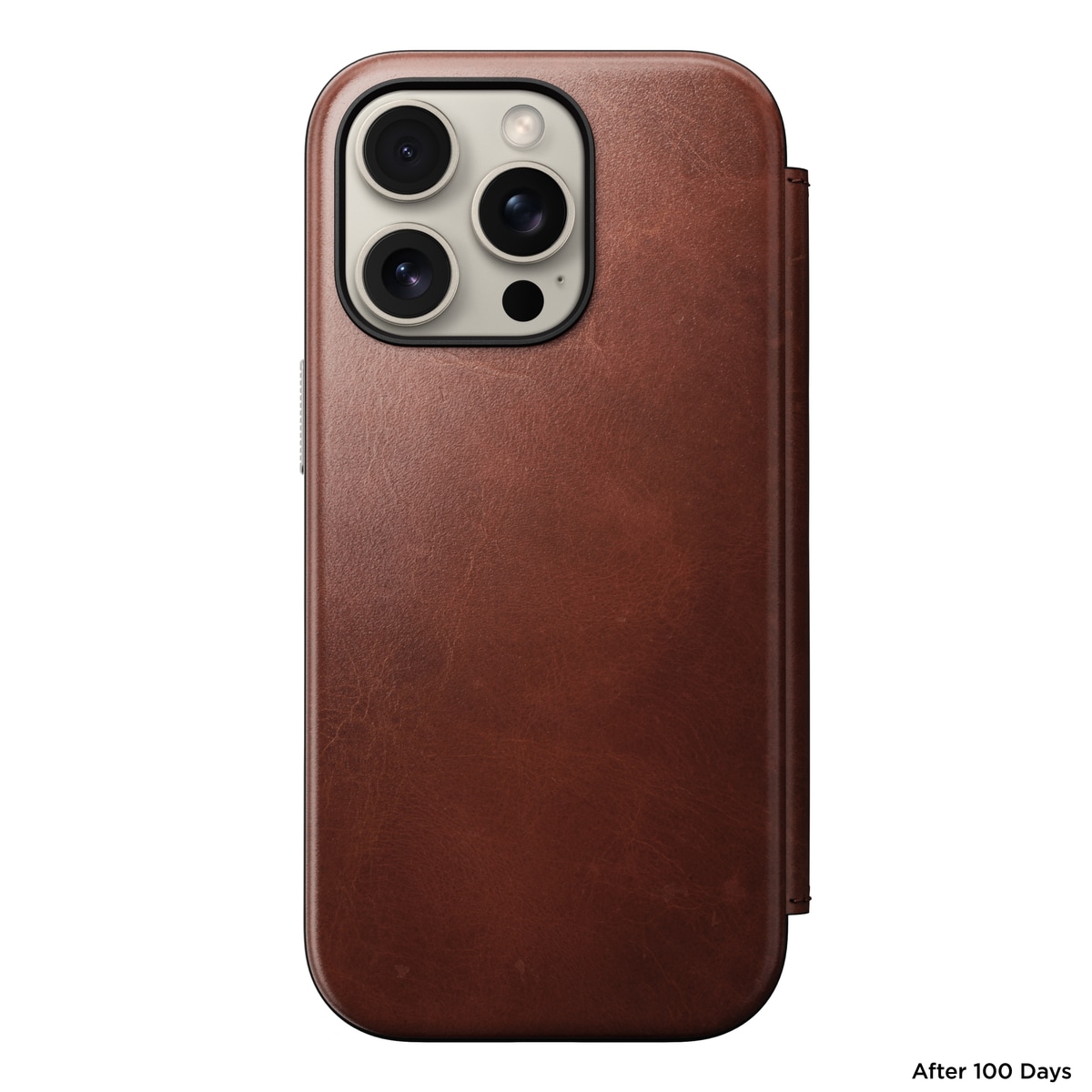 iPhone 16 Pro Läderfodral MagSafe  - Modern Horween Leather Folio Olde Dublin
