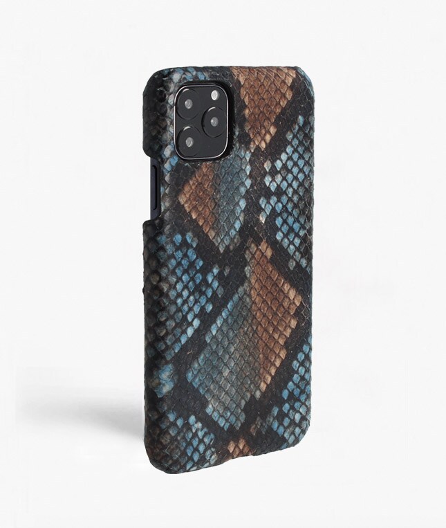 iPhone 11 Pro Max Skal Python Multicolor Sunset Blue