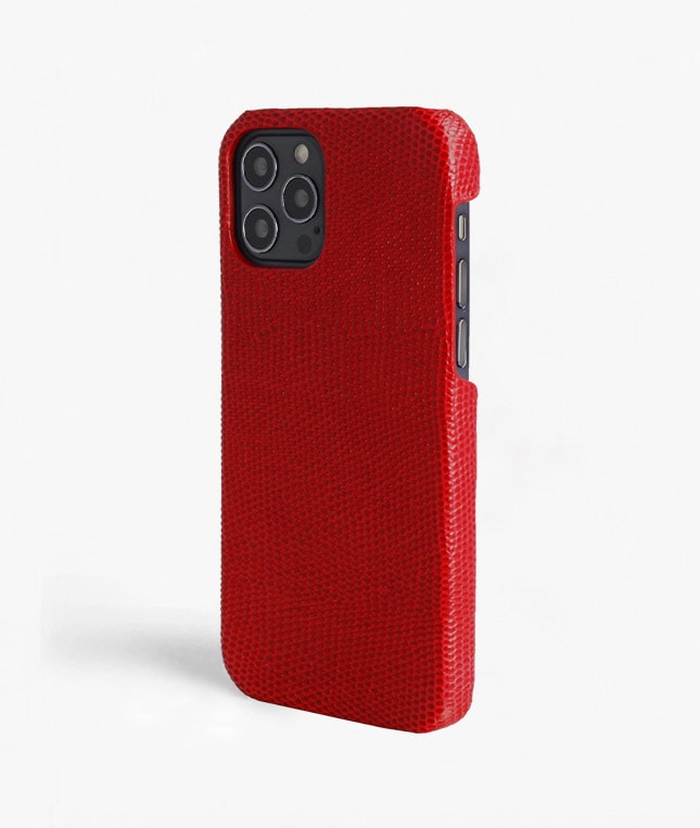 iPhone 12/iPhone 12 Pro Skal Lizard Röd