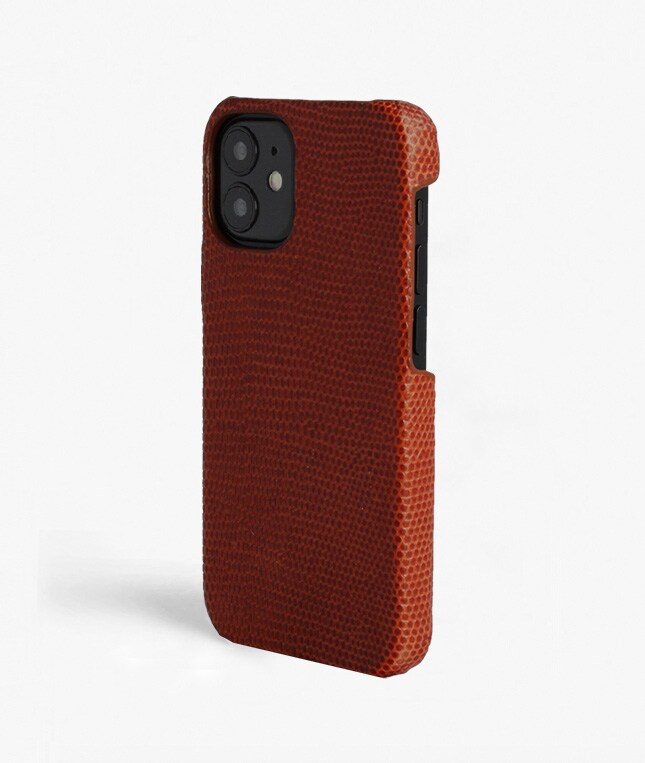 iPhone 12 Mini Skal Lizard Brun