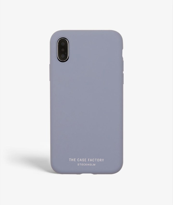 Street Collection iPhone X/XS Silicone Lavendel