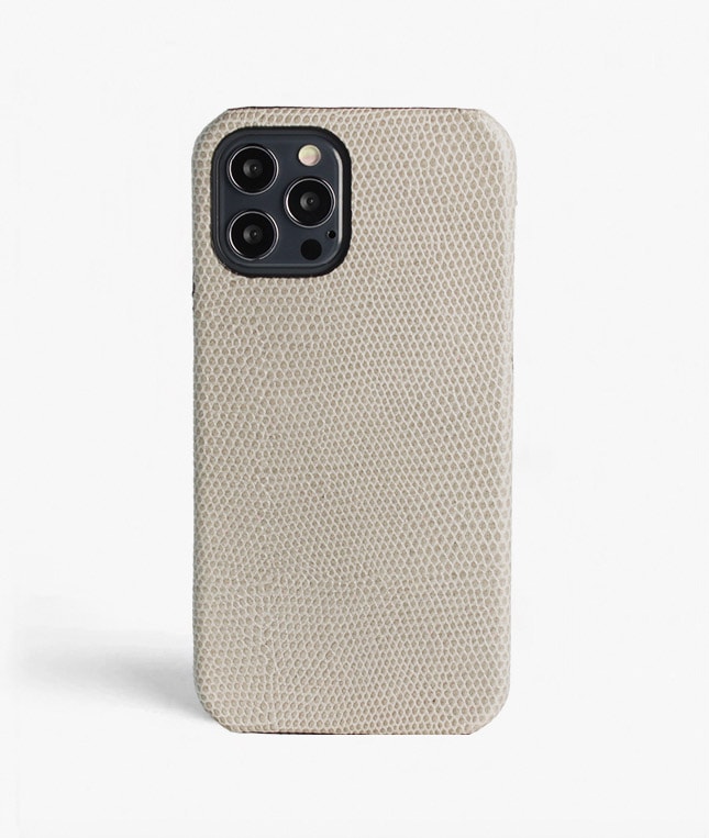 iPhone 12/iPhone 12 Pro Skal Lizard Grå