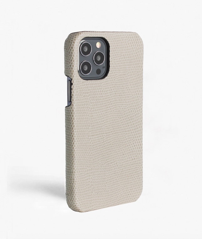 iPhone 12/iPhone 12 Pro Skal Lizard Grå