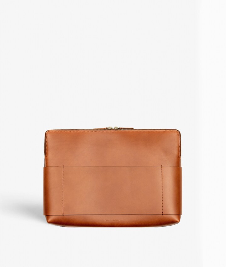 Laptopväska 15" Snake Vegetable Tanned Brun