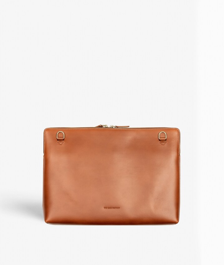 Laptopväska 15" Snake Vegetable Brun