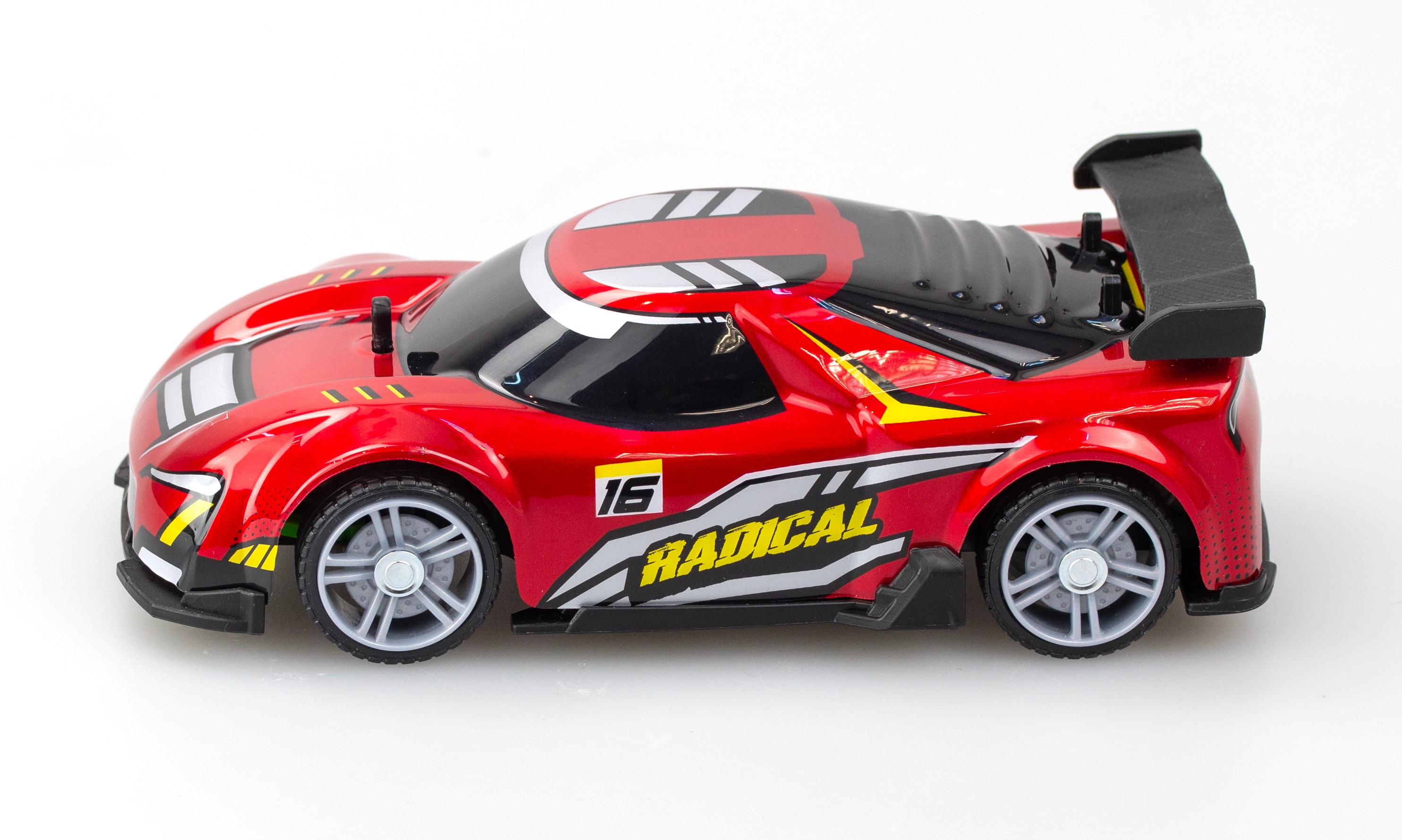 Radiostyrd Bil Build 2 Drive - Radical Racer, röd