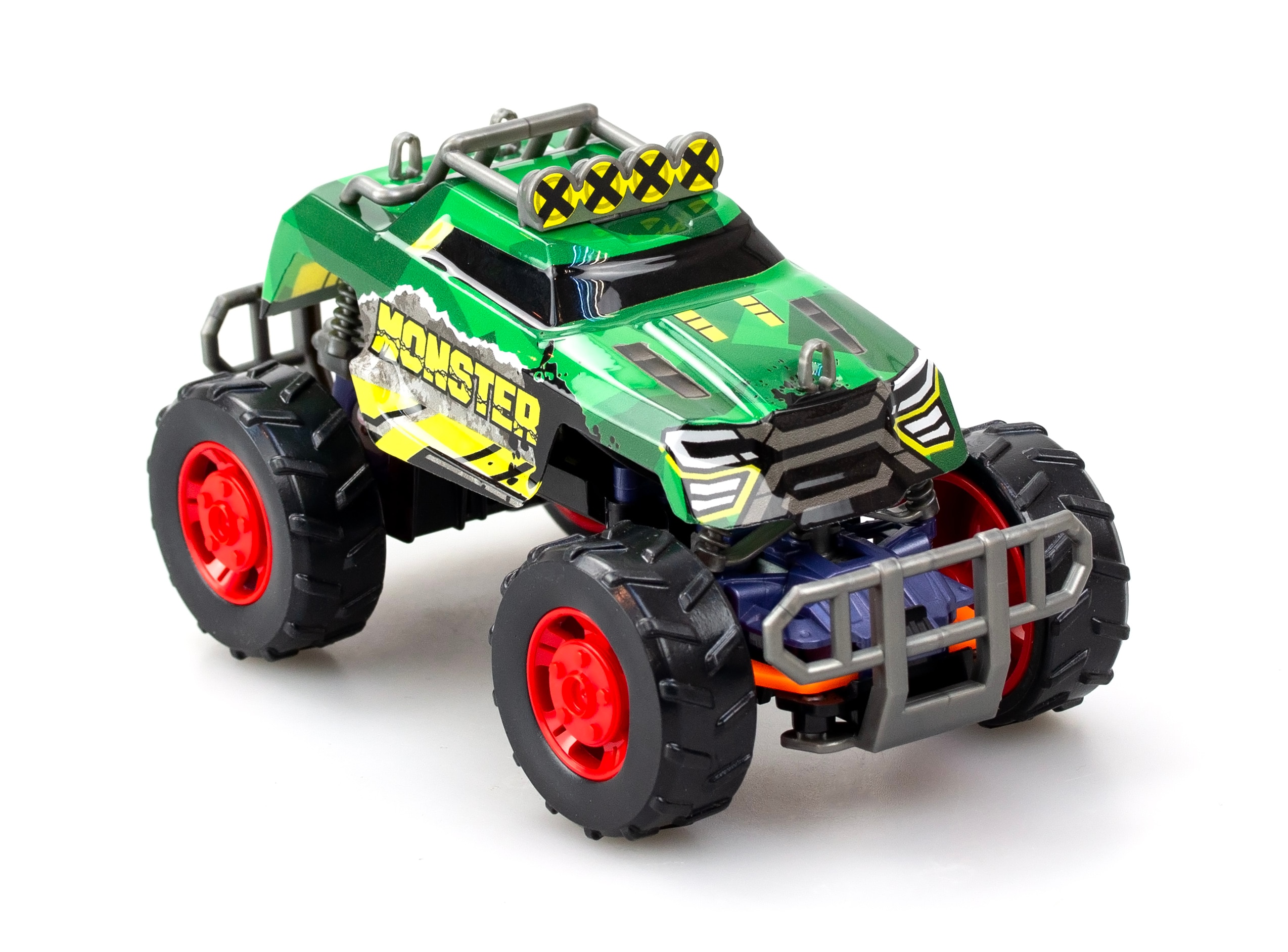 Radiostyrd Bil Build 2 Drive - Mighty Crawler, grön