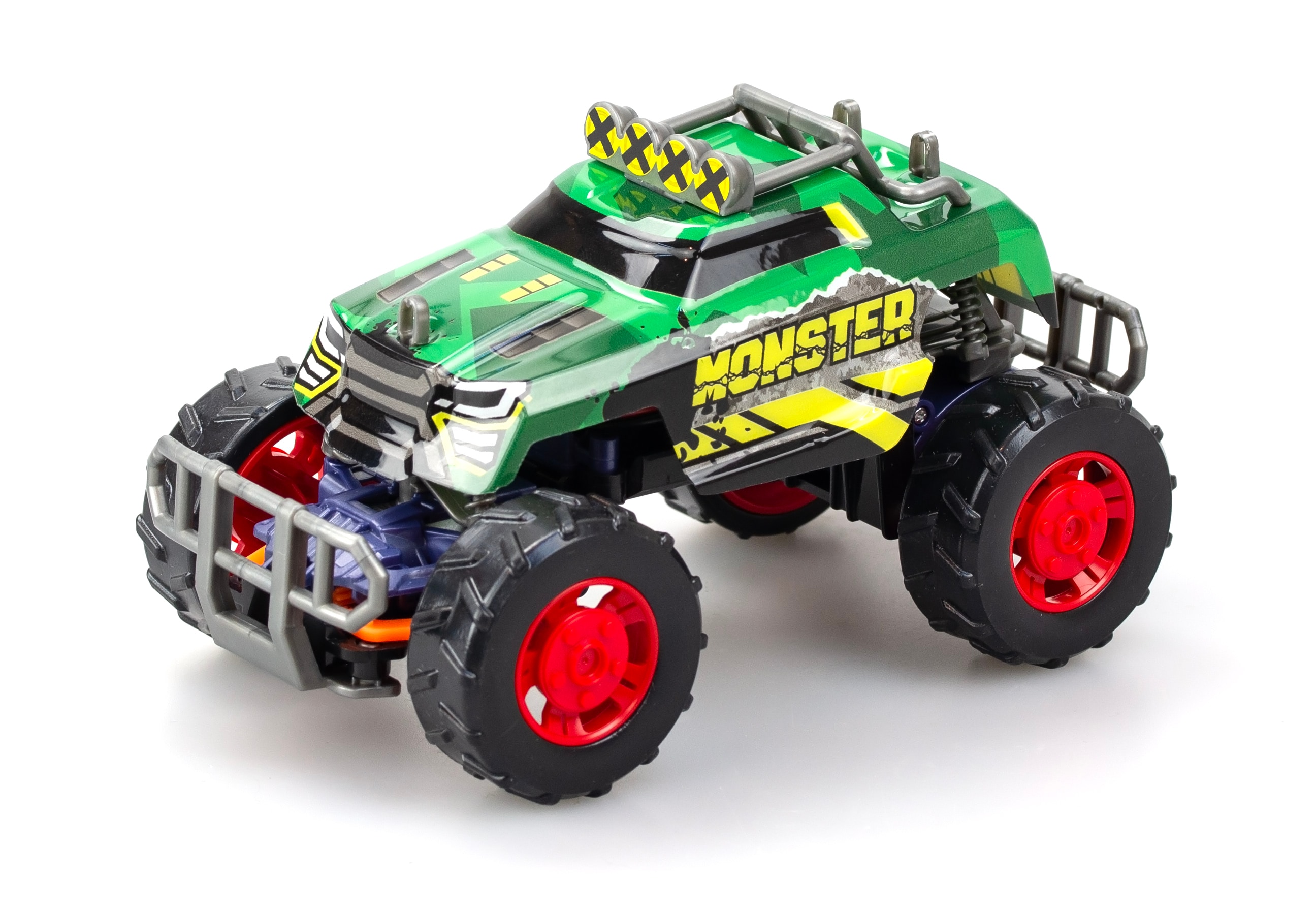 Radiostyrd Bil Build 2 Drive - Mighty Crawler, grön