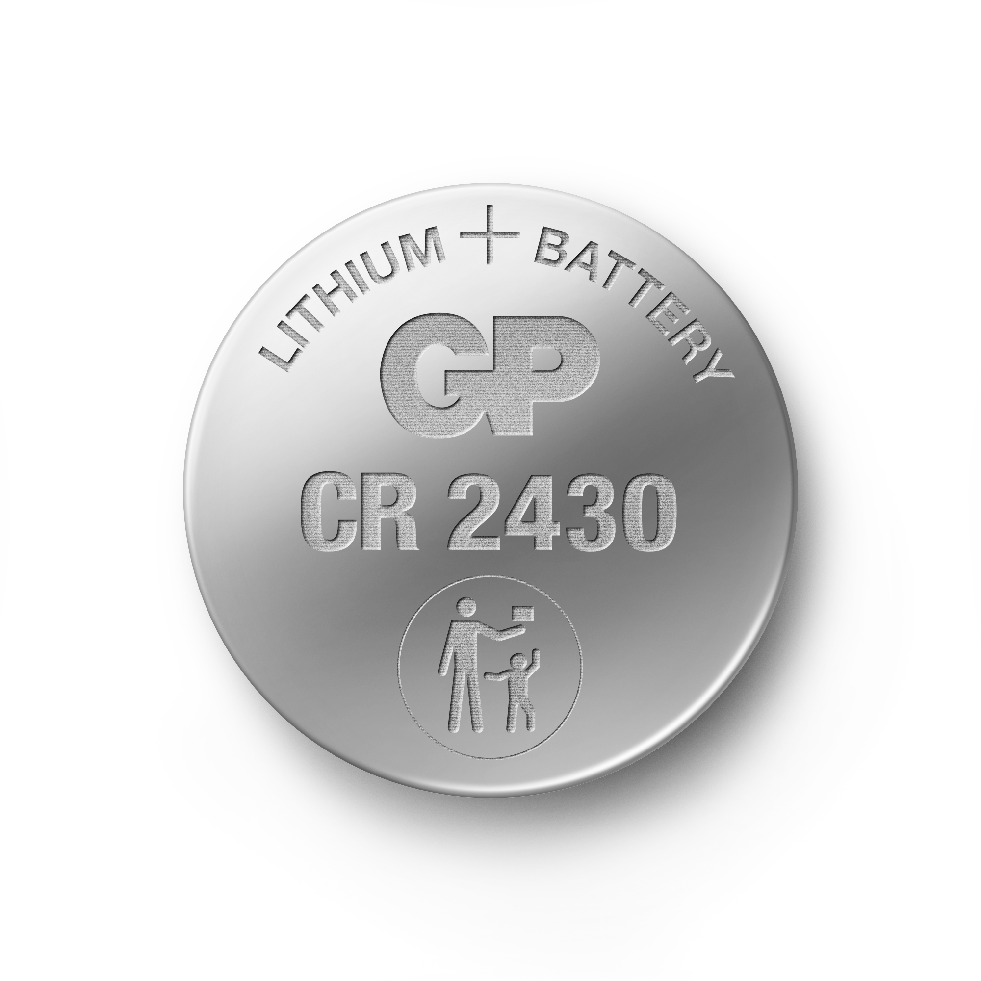 Knappcellbatteri Lithium CR2430