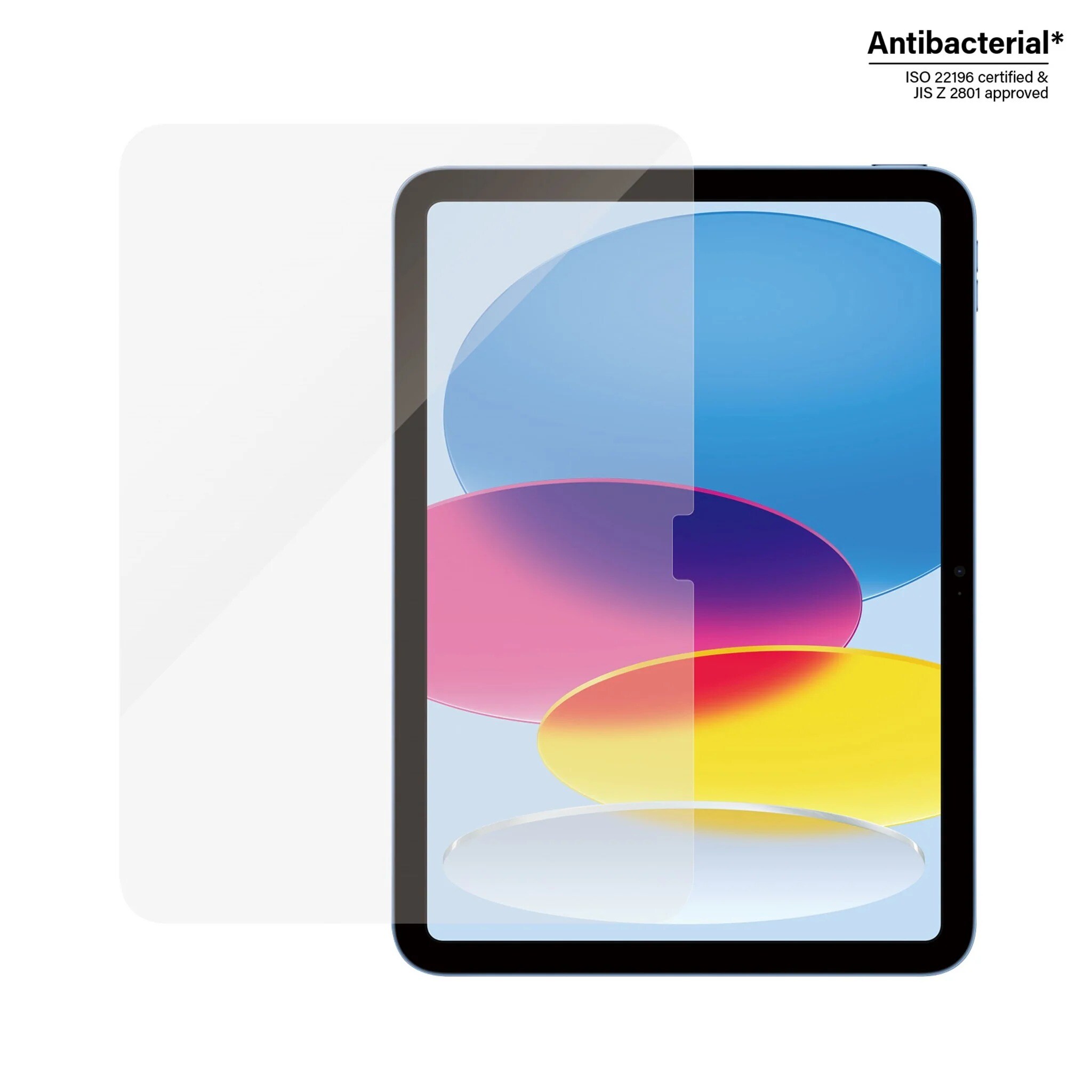 iPad 10.9 10th Gen (2022) Skärmskydd i reptåligt härdat glas - Ultra Wide Fit