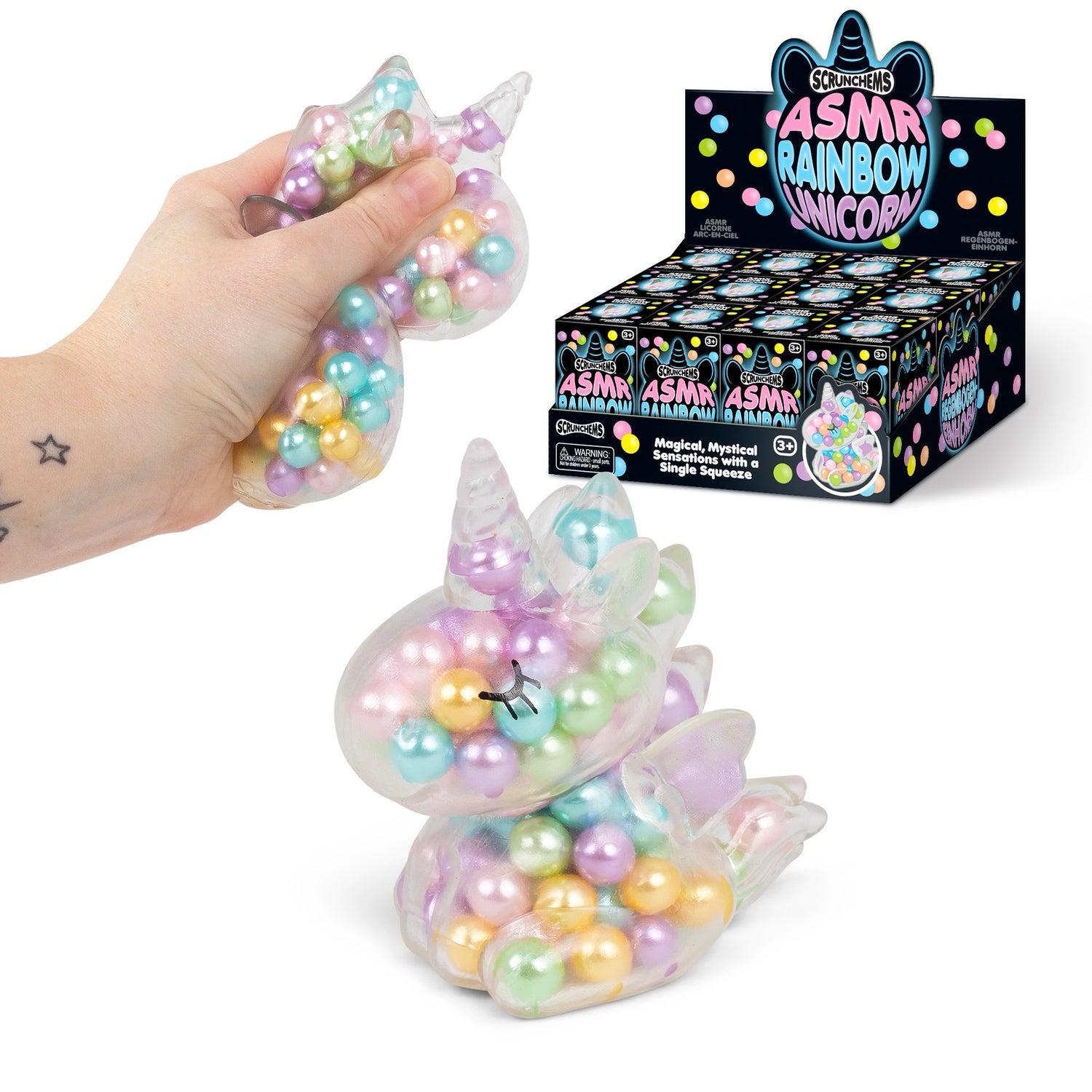Rainbow Unicorn - ASMR Stressleksak