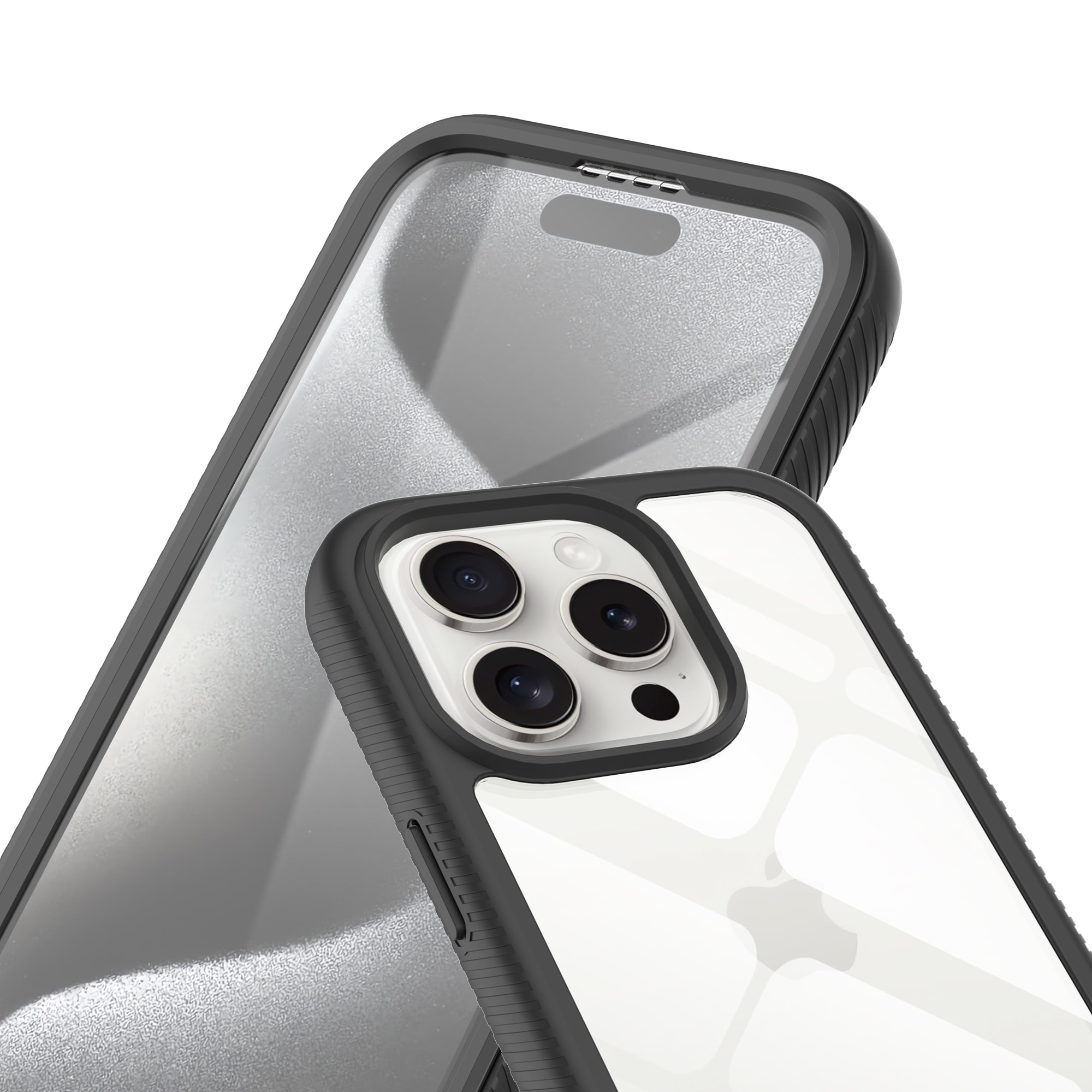 iPhone 15 Pro Max Mobilskal Full Protection, Svart