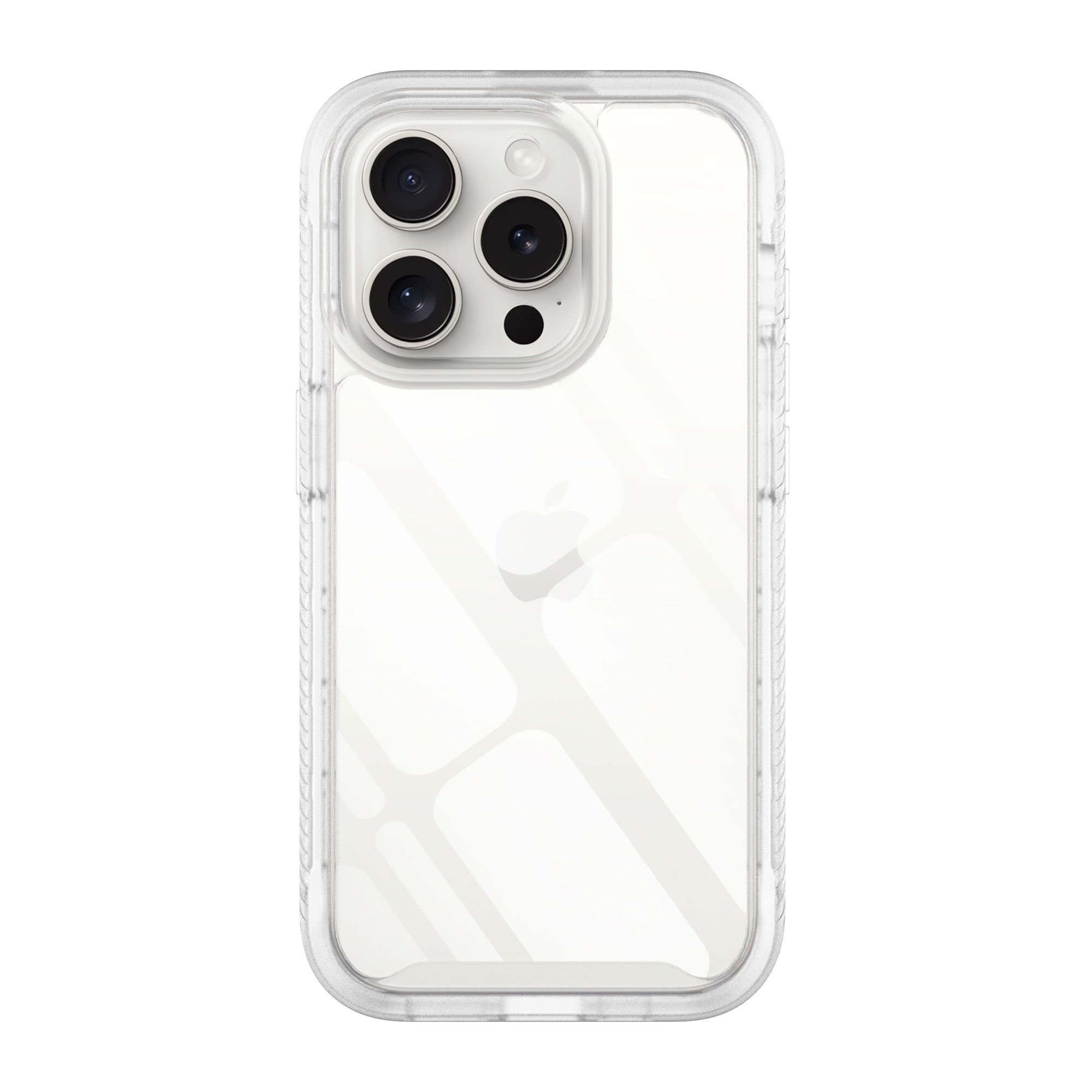 iPhone 15 Pro Max Mobilskal Full Protection, Genomskinlig