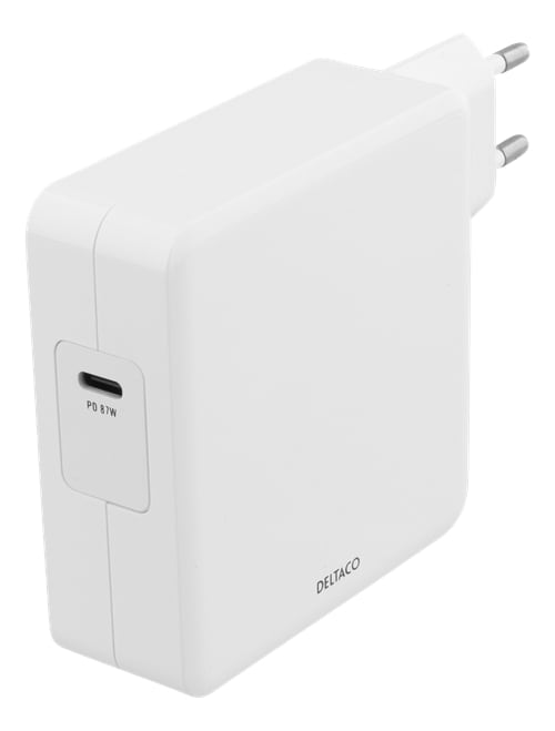 Nätadapter USB-C 87W, vit