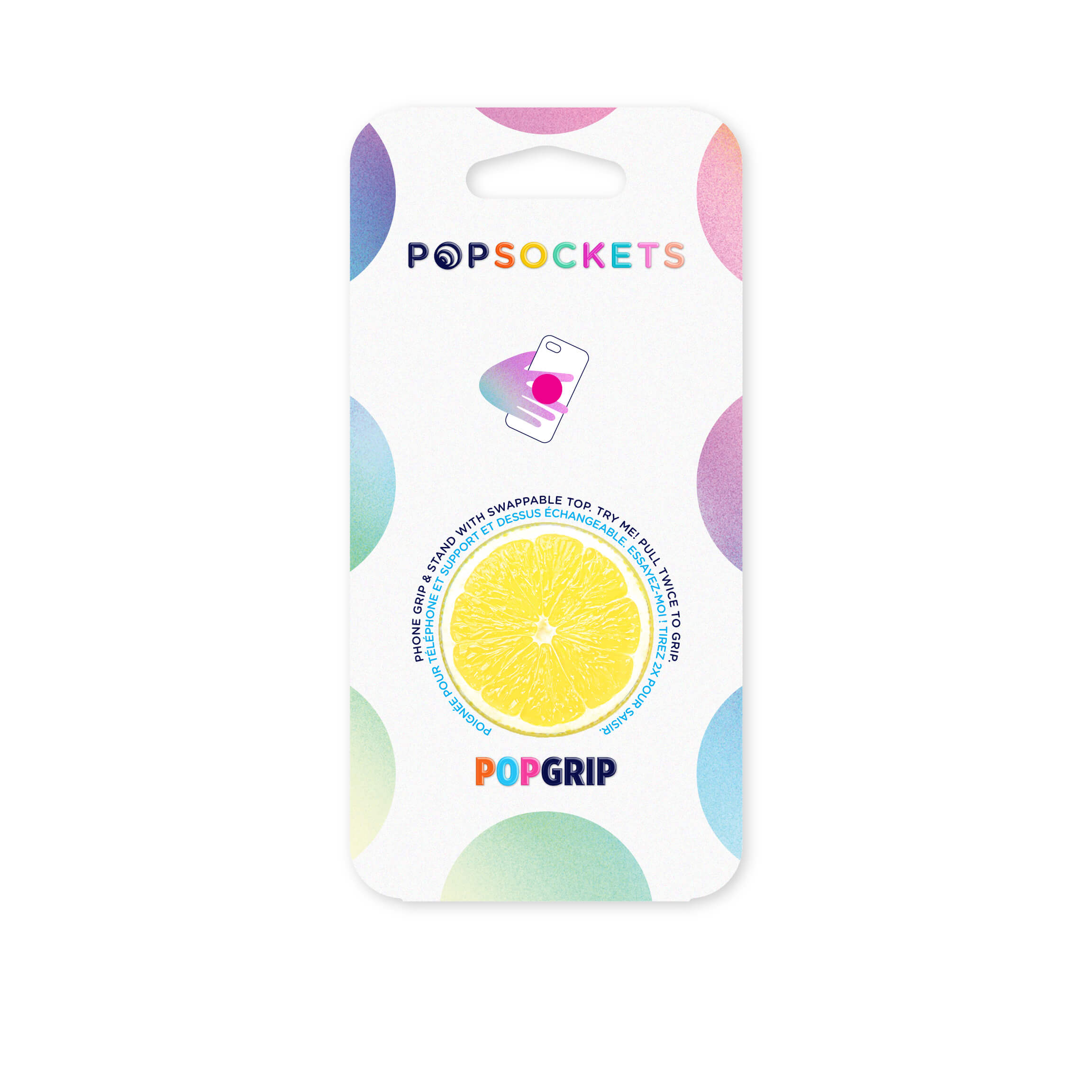 PopGrip Mobilhållare / ställ med avtagbar top, Pucker Up