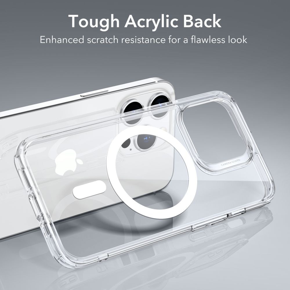 iPhone 14 Pro Max Classic Hybridskal MagSafe, Genomskinlig