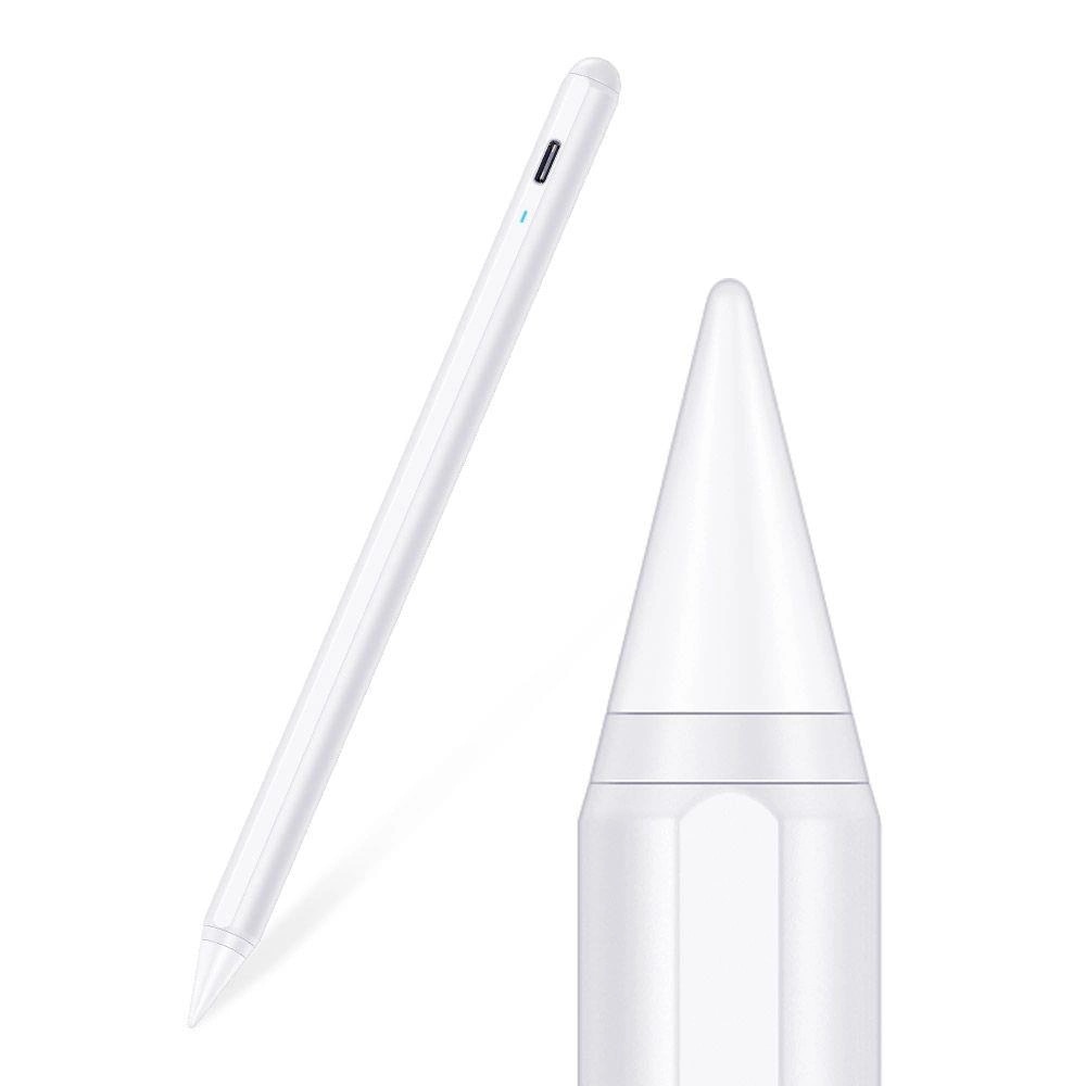Stylus Magnetisk & digital Touch-Penna för iPad, vit