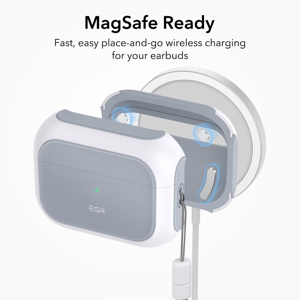 Apple AirPods Pro Skal Orbit MagSafe, vit