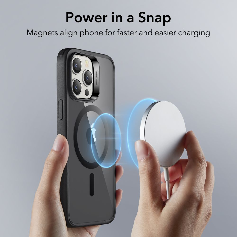 iPhone 14 Pro Max Classic Hybridskal MagSafe, Svart