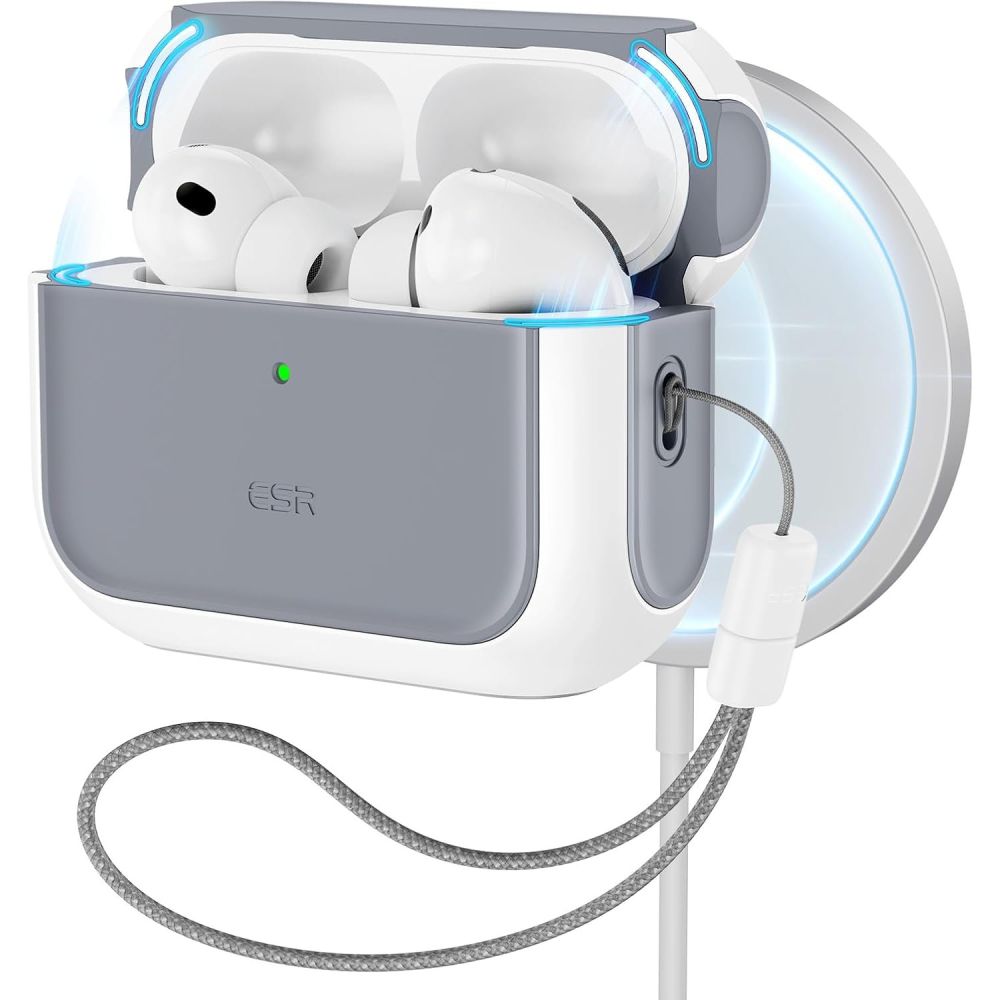 Apple AirPods Pro 3 Skal Orbit MagSafe, Vit