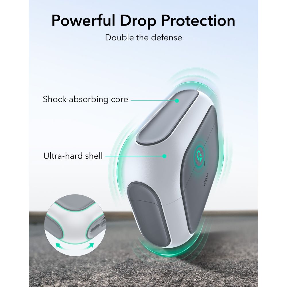 Apple AirPods Pro 3 Skal Orbit MagSafe, Vit