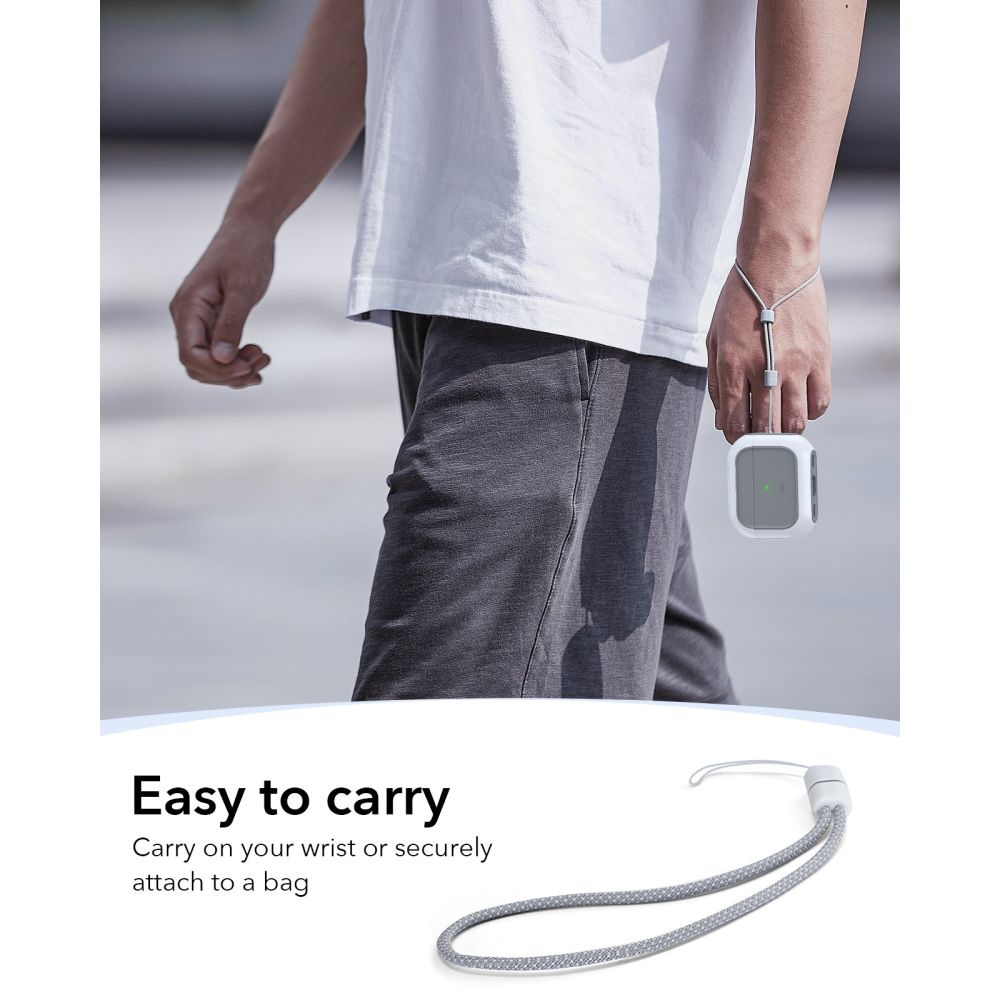 Apple AirPods Pro 3 Skal Orbit MagSafe, Vit