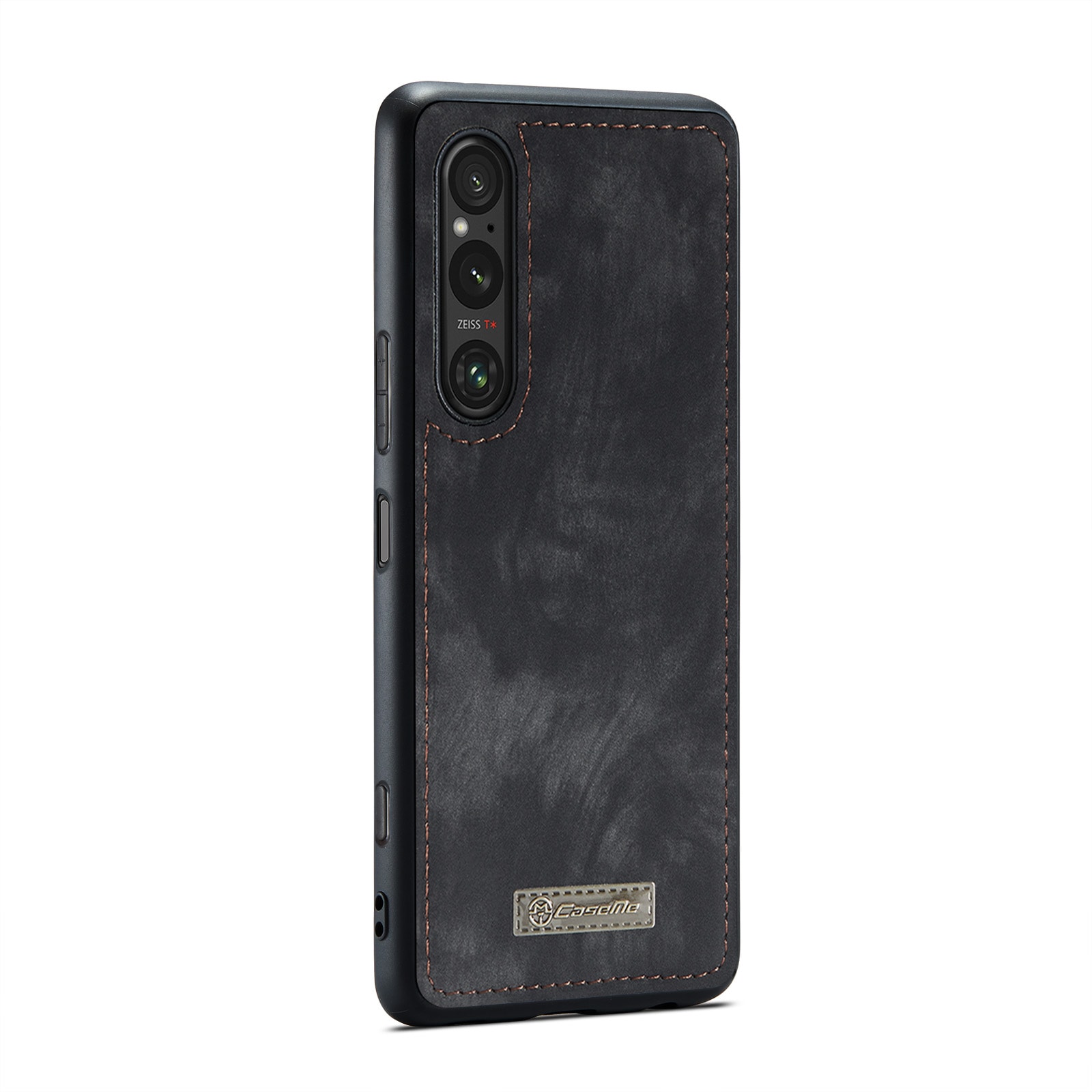 Sony Xperia 10 VI Rymligt plånboksfodral med många kortfack, Grå