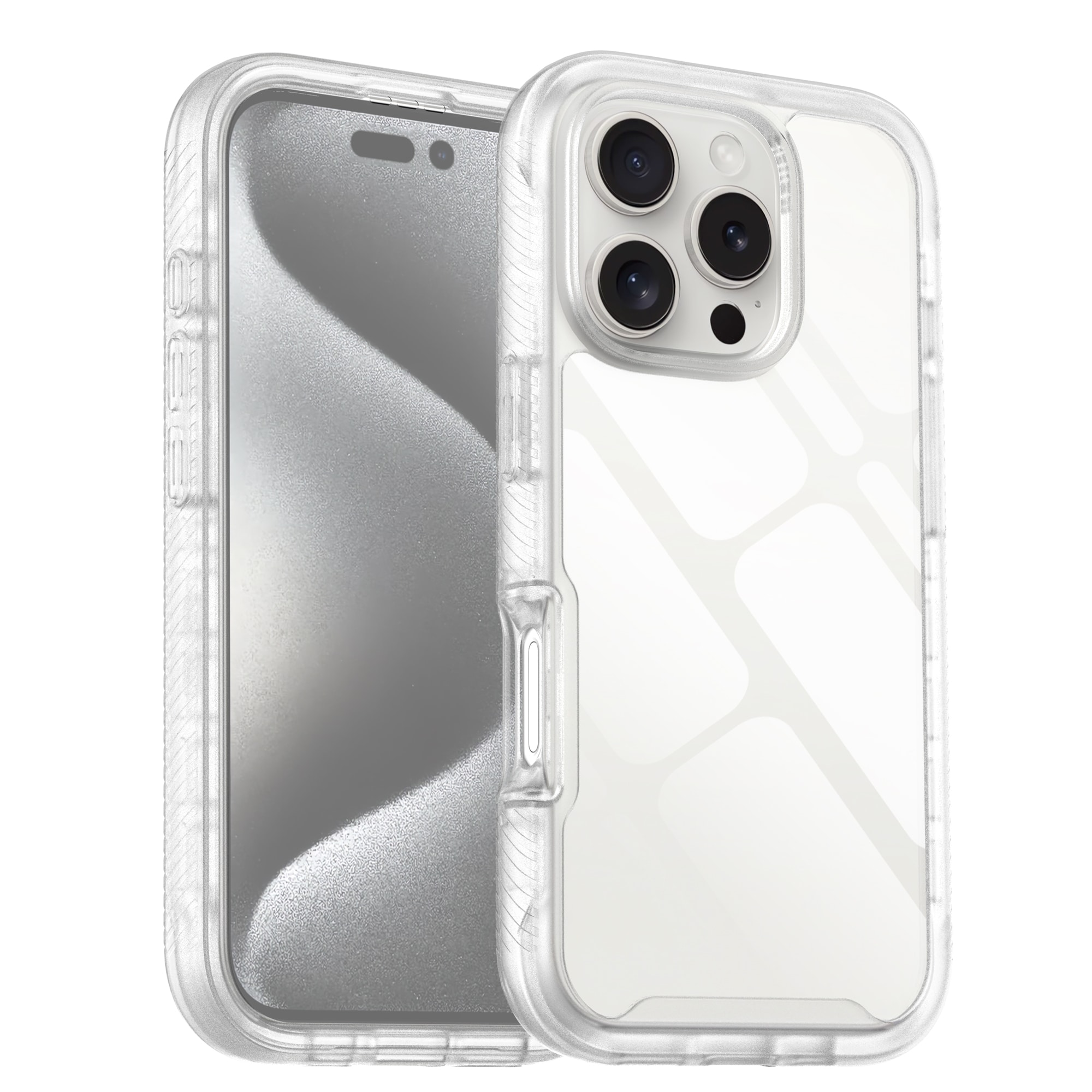 iPhone 16 Pro Max Mobilskal Full Protection, Genomskinlig