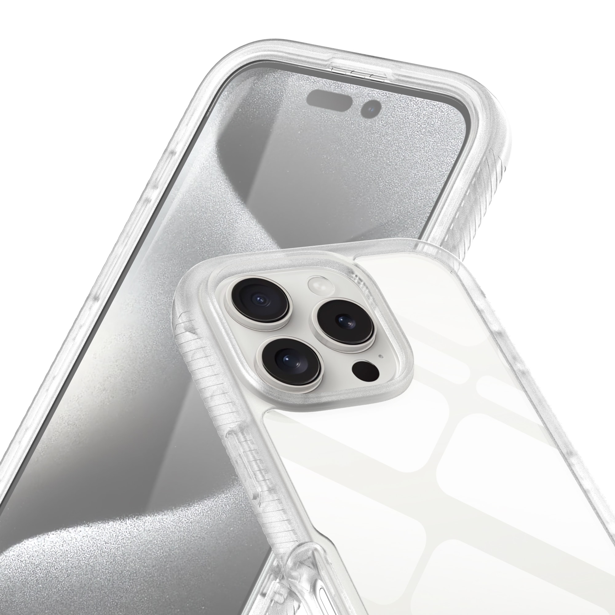 iPhone 16 Pro Max Mobilskal Full Protection, Genomskinlig
