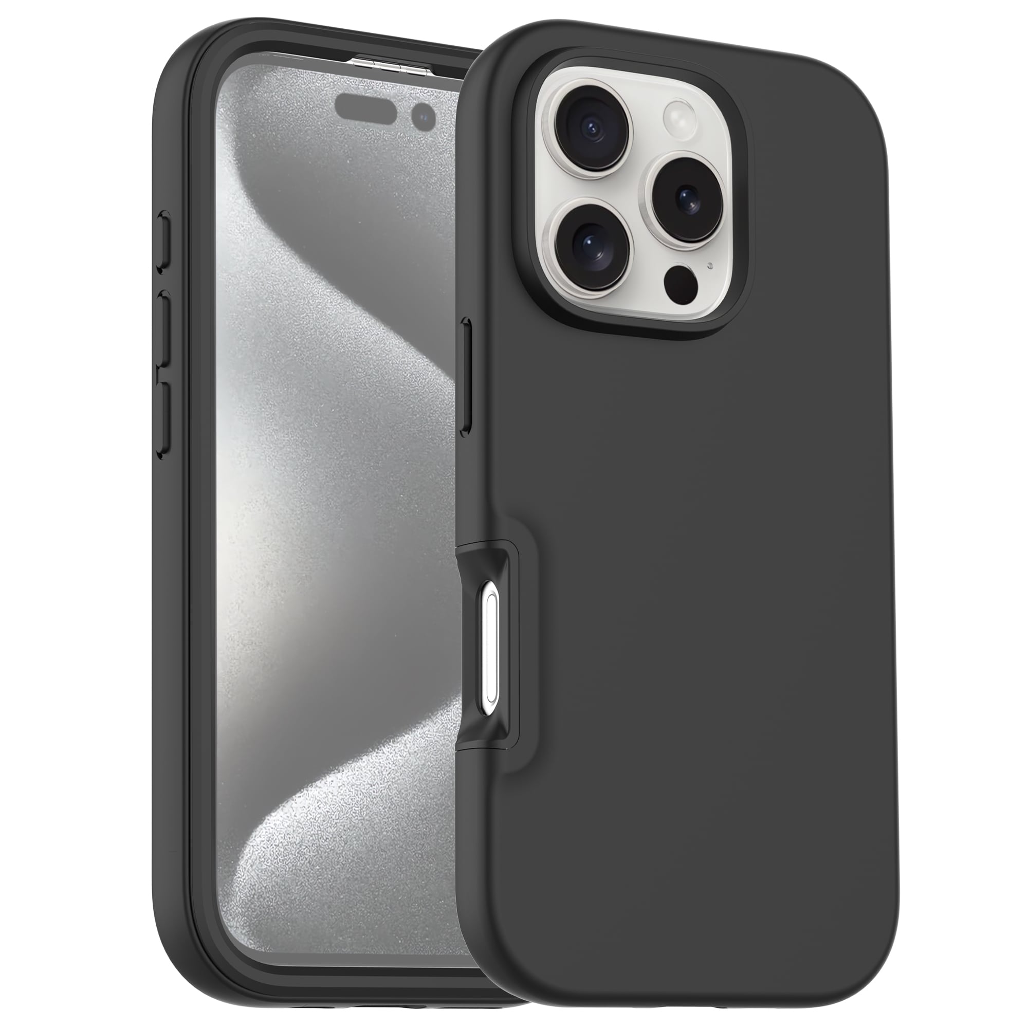 iPhone 16 Pro Max Mobilskal Full Protection, Svart