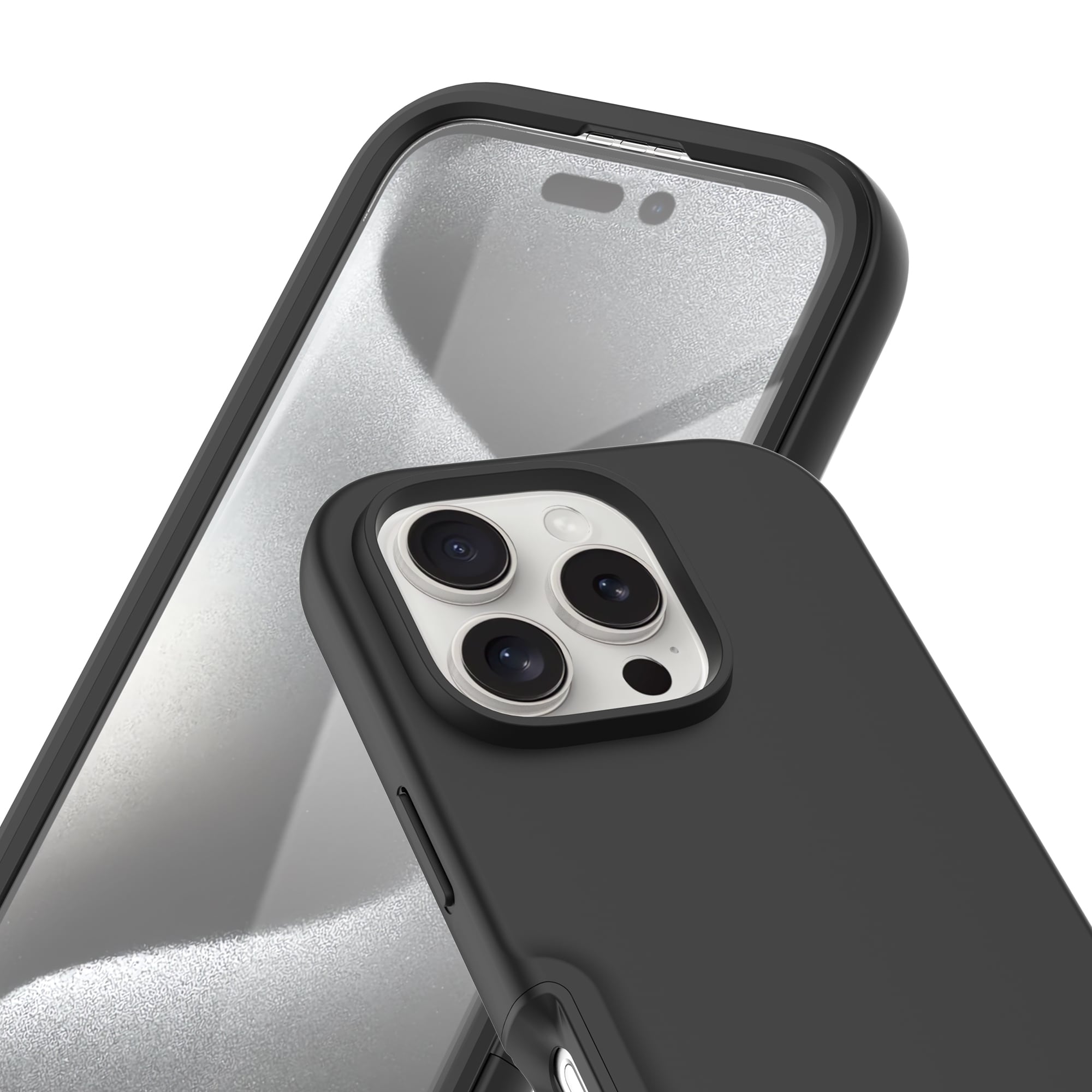 iPhone 16 Pro Max Mobilskal Full Protection, Svart