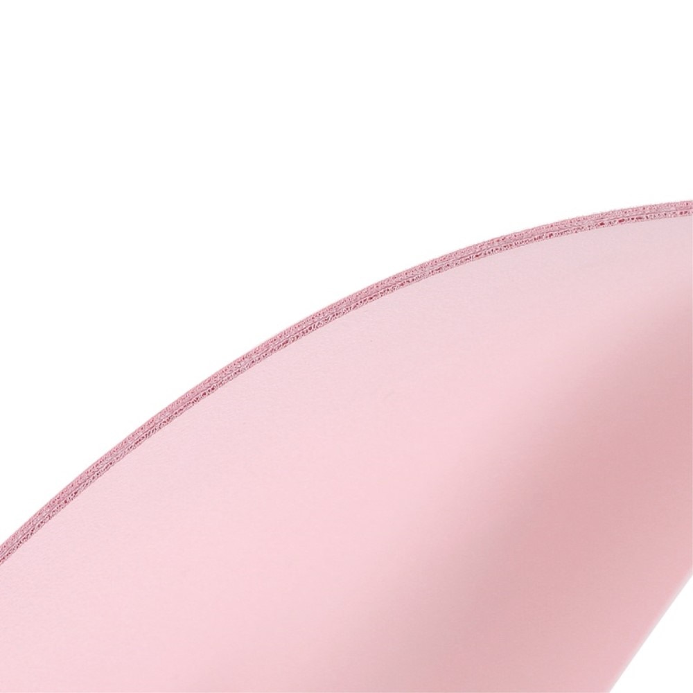 Musmatta i konstläder, rosa