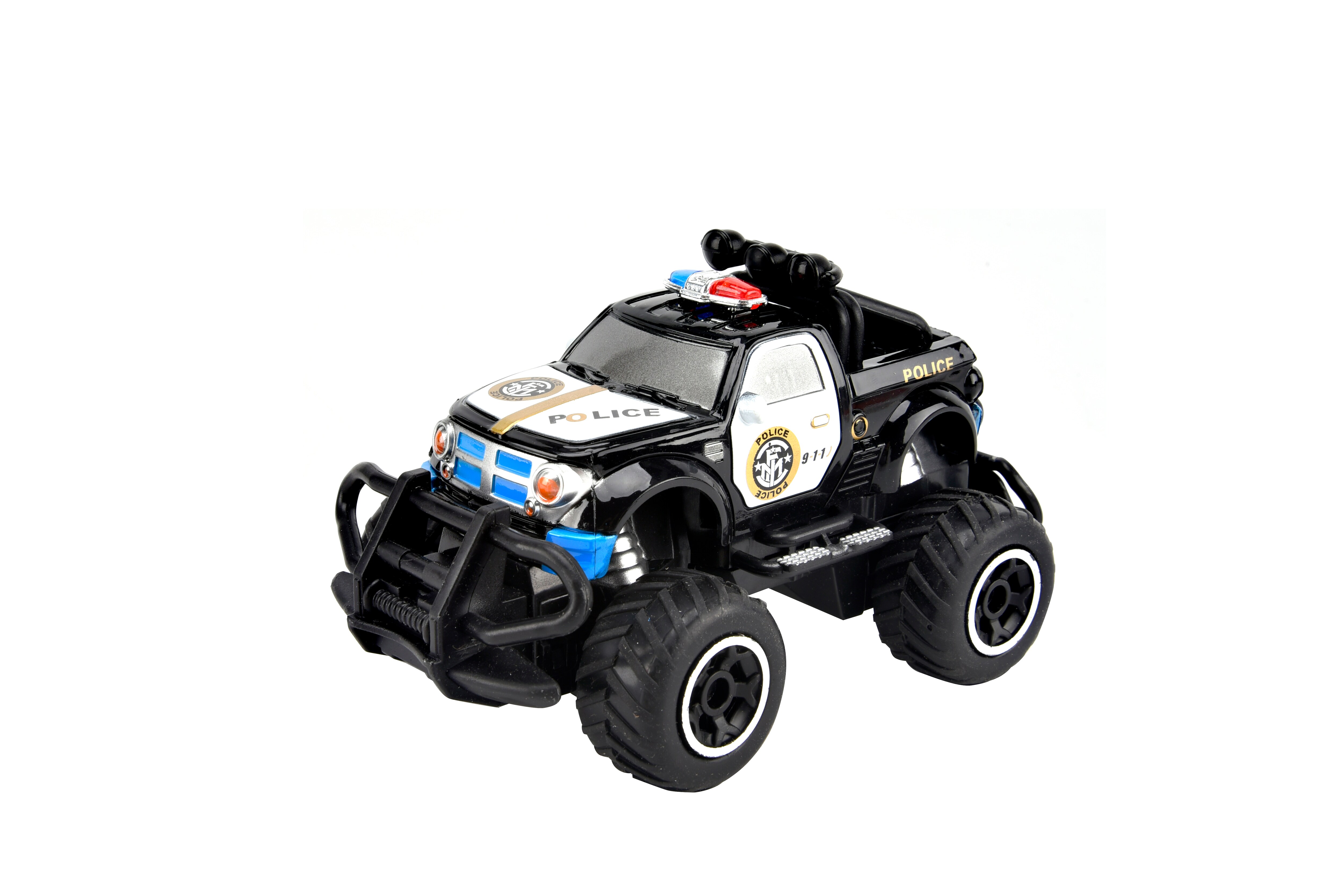 1:43 Mini Police Truck Radiostyrd bil