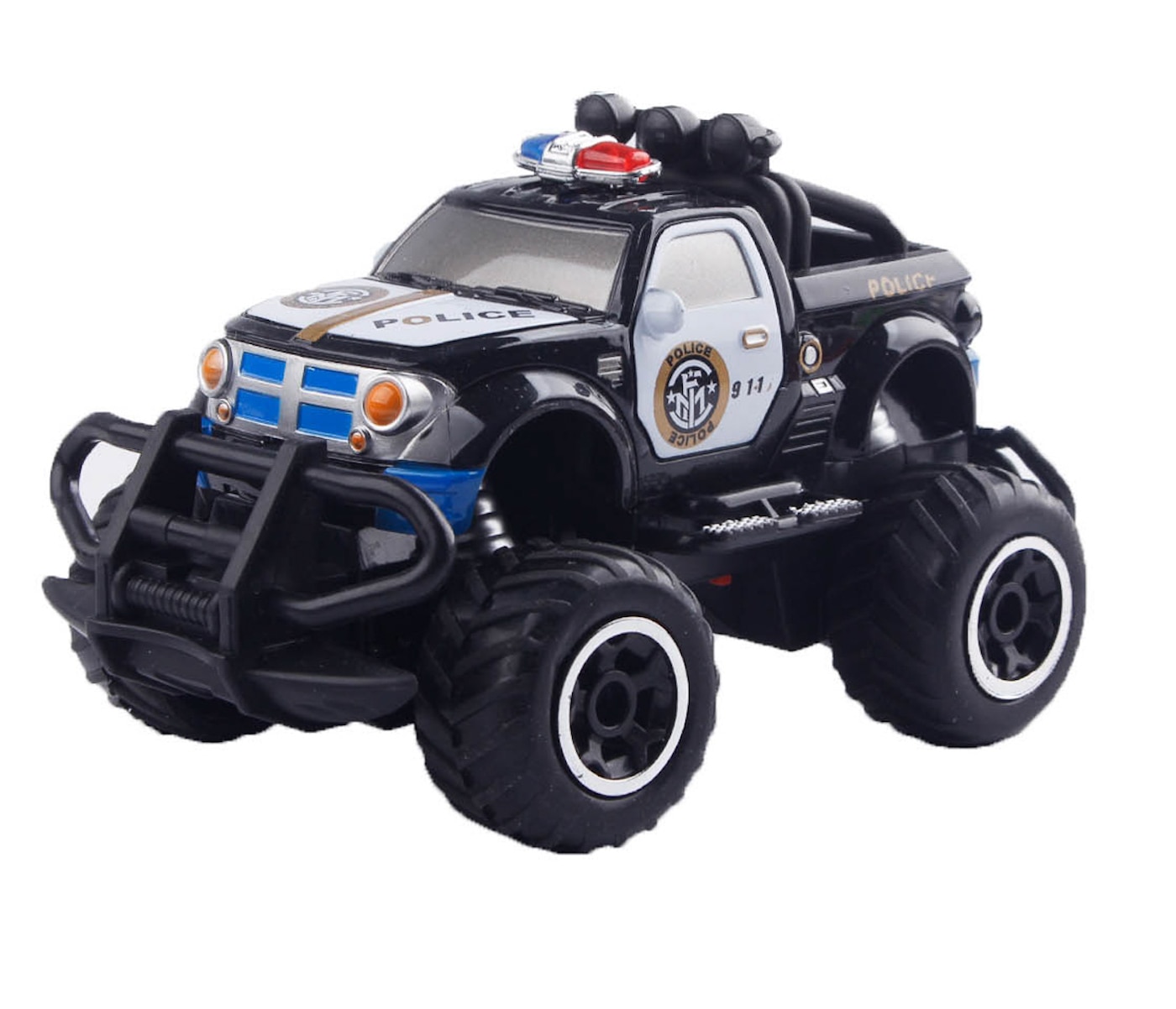 1:43 Mini Police Truck Radiostyrd bil