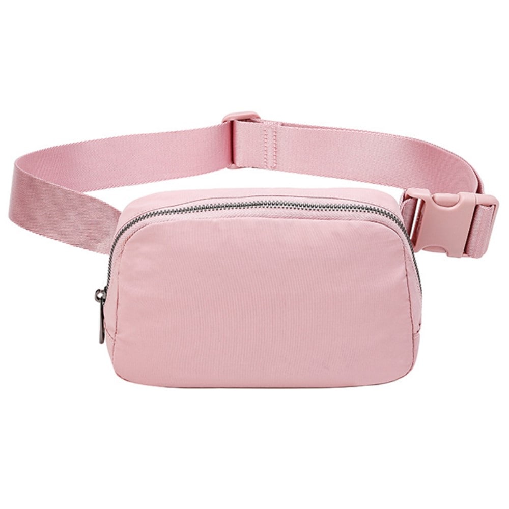 Väska Crossbody i nylon, rosa