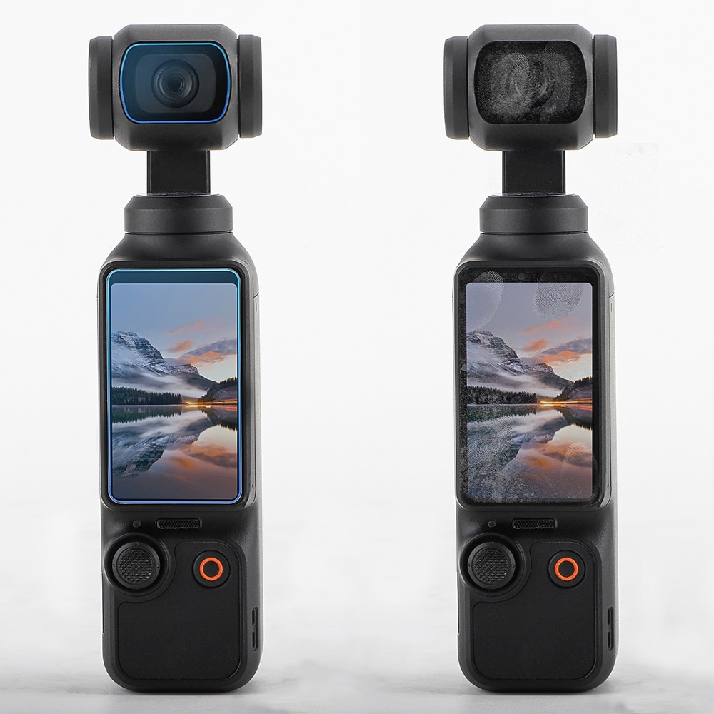 DJI Osmo Pocket 3 Skärmskydd & Linsskydd i Härdat Glas