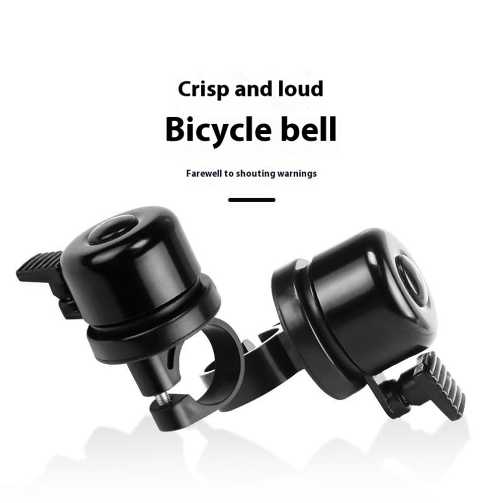 Apple AirTag-hållare ringklocka till cykel, svart