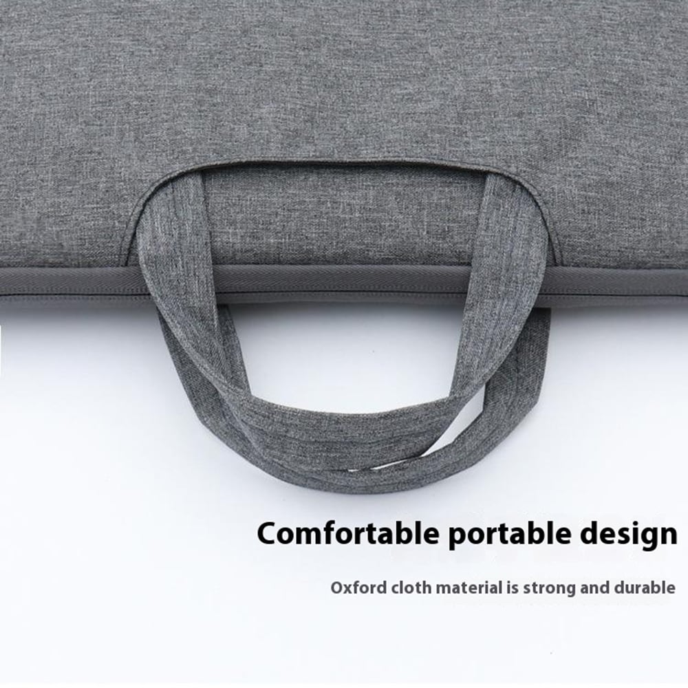 Datorfodral med handtag till 15,6" laptop, Mørk grå